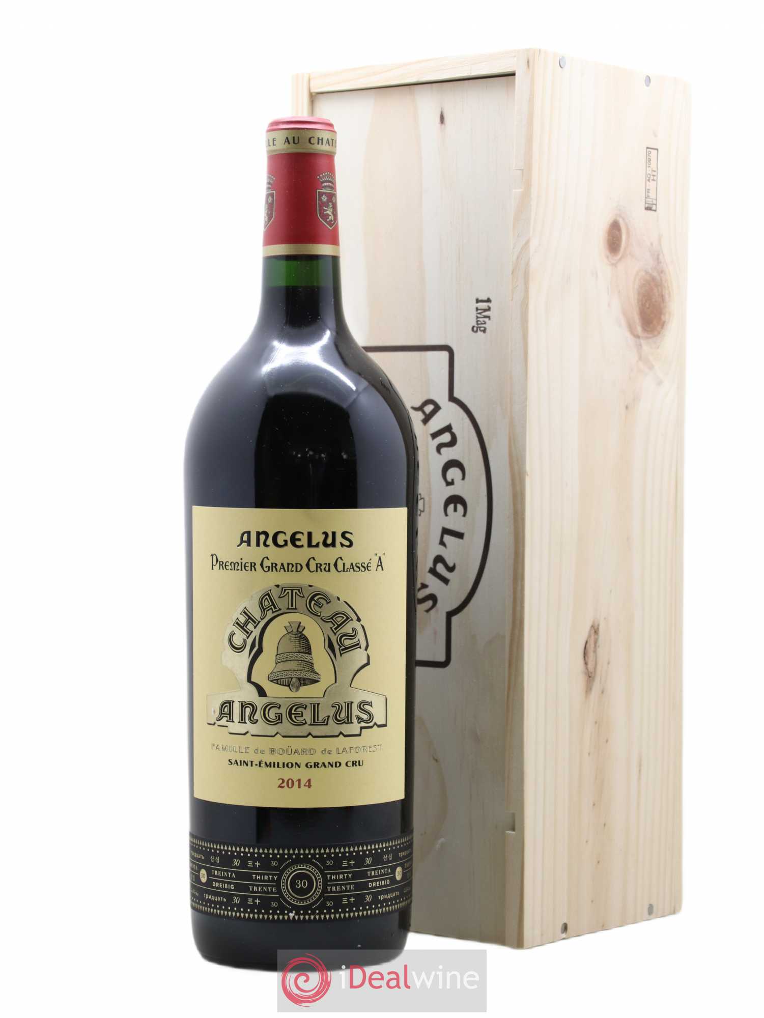 Château Angélus 1er Grand Cru Classé A 2014 - Lot de 1 magnum - 0