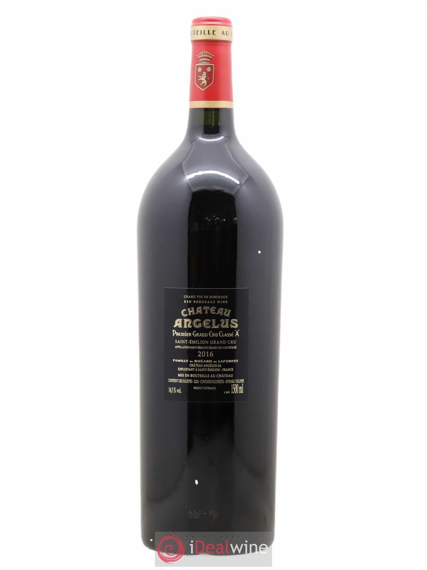 Château Angélus 1er Grand Cru Classé A 2016 - Lot de 1 magnum - 2