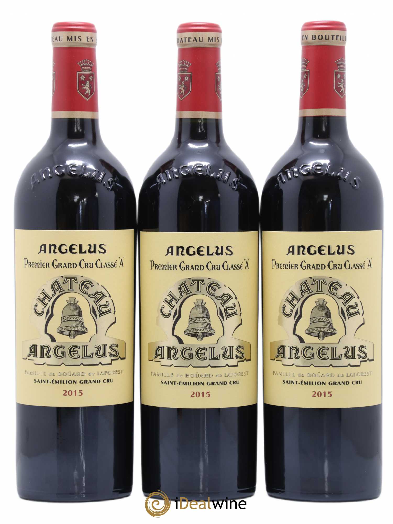 Château Angélus 1er Grand Cru Classé A 2015 - Lot de 6 bouteilles - 1
