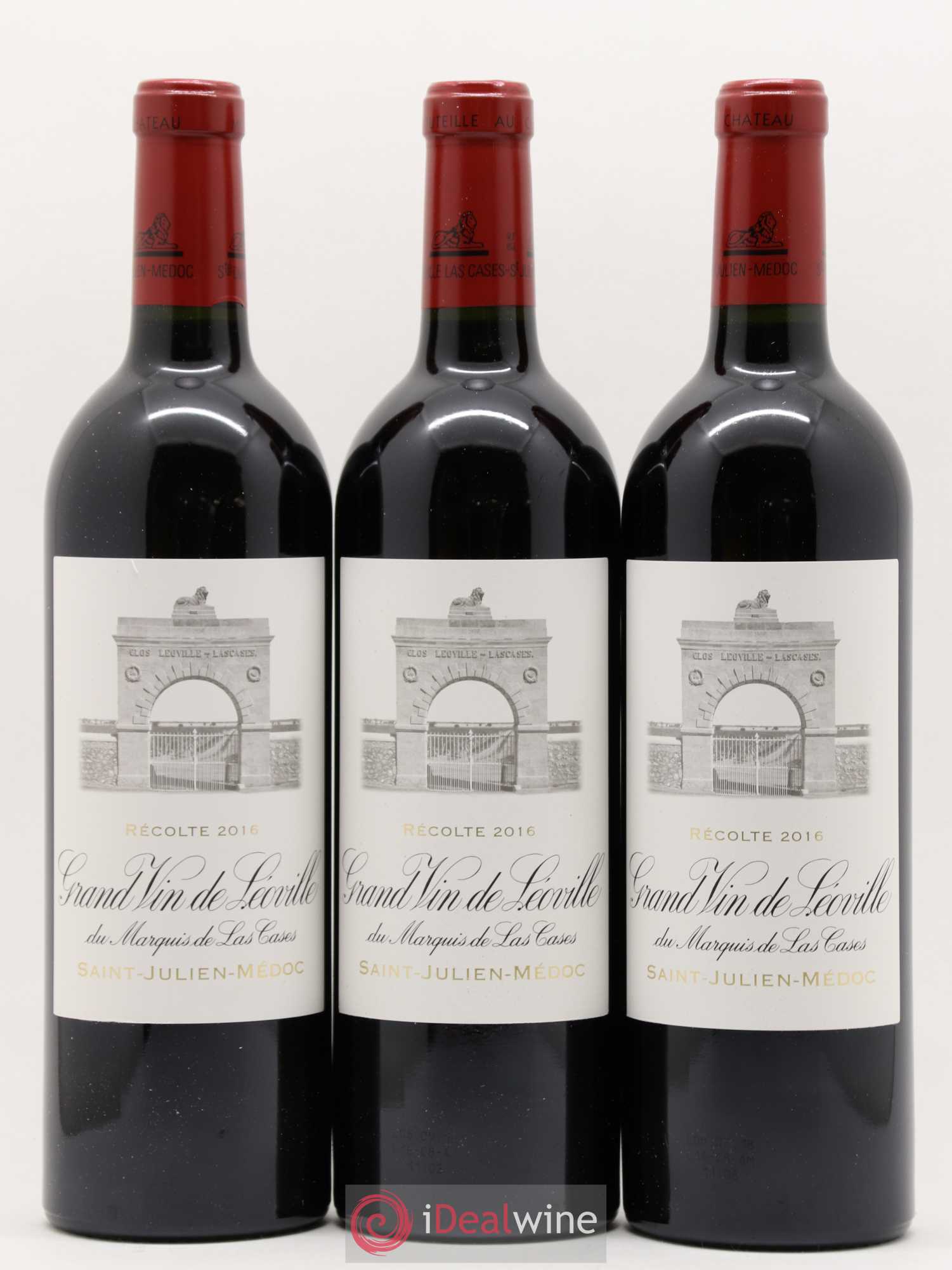 Château Léoville Las Cases 2ème Grand Cru Classé 2016 - Lot de 6 bouteilles - 1