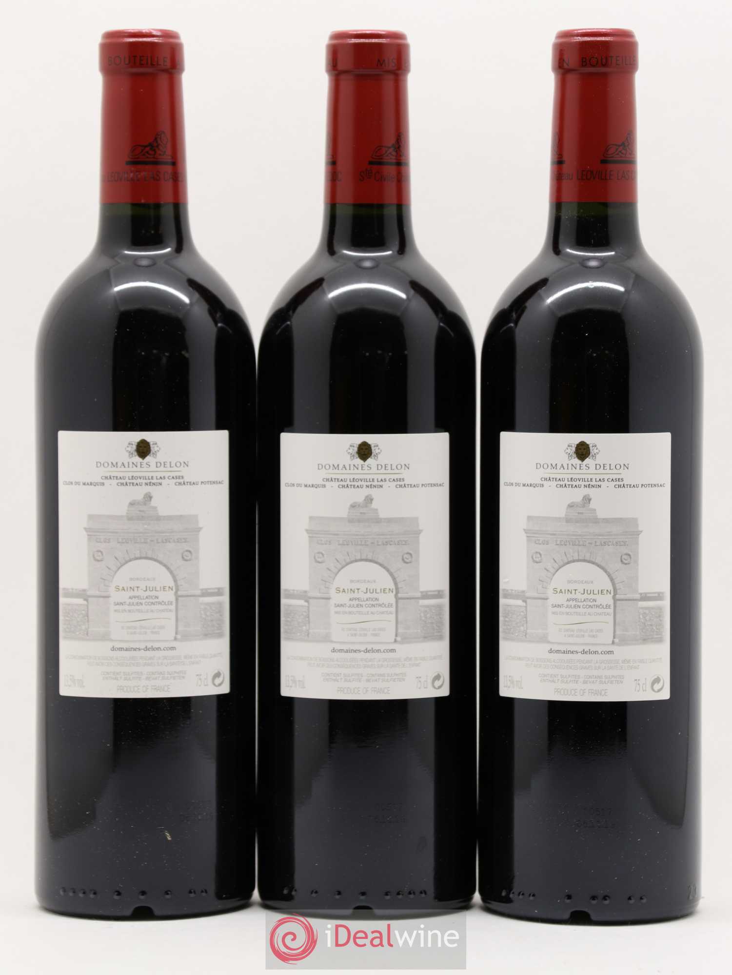 Château Léoville Las Cases 2ème Grand Cru Classé 2016 - Lot de 6 bouteilles - 2
