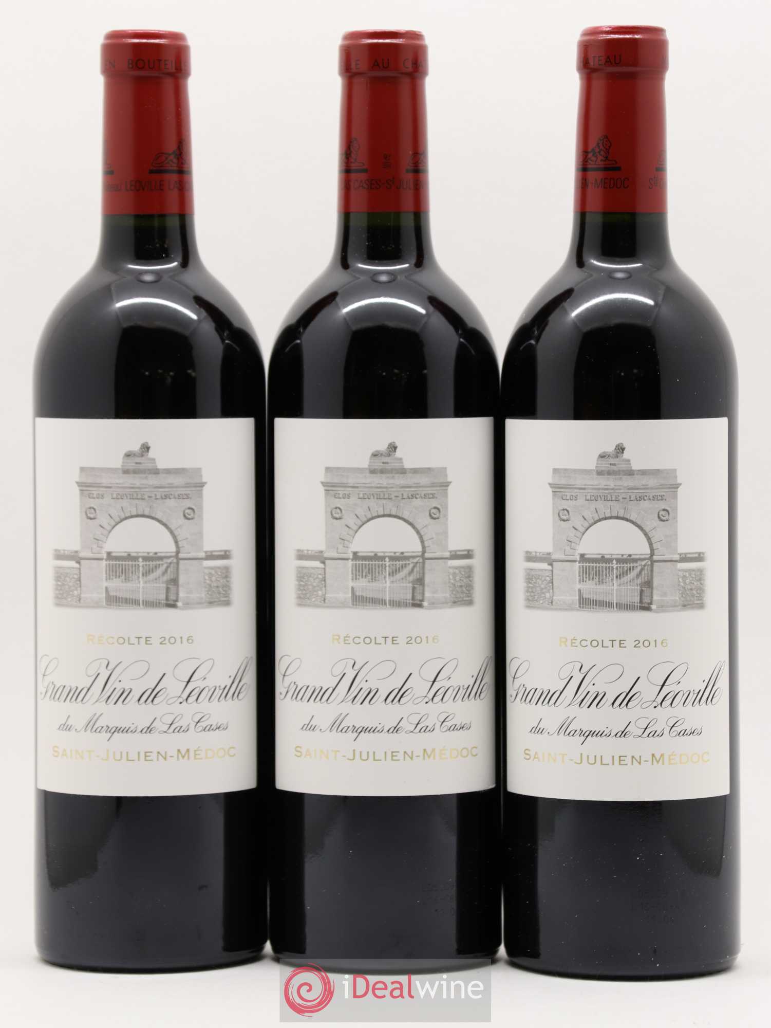 Château Léoville Las Cases 2ème Grand Cru Classé 2016 - Lot de 6 bouteilles - 3