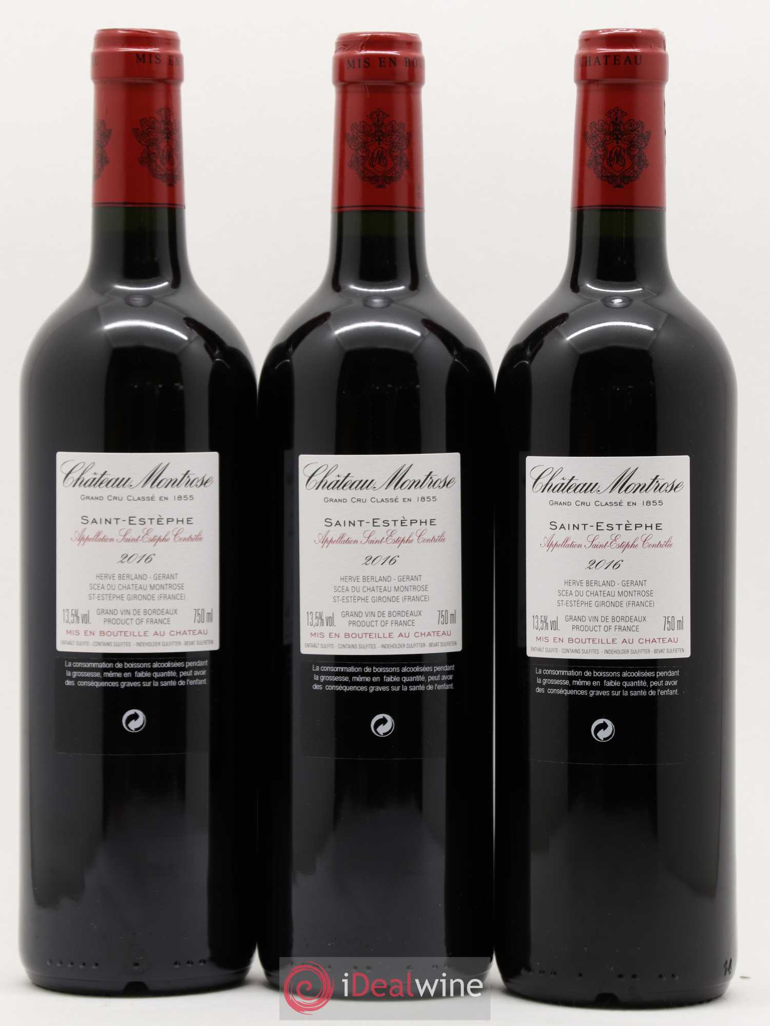 Château Montrose 2ème Grand Cru Classé 2016 - Lot de 6 bouteilles - 4
