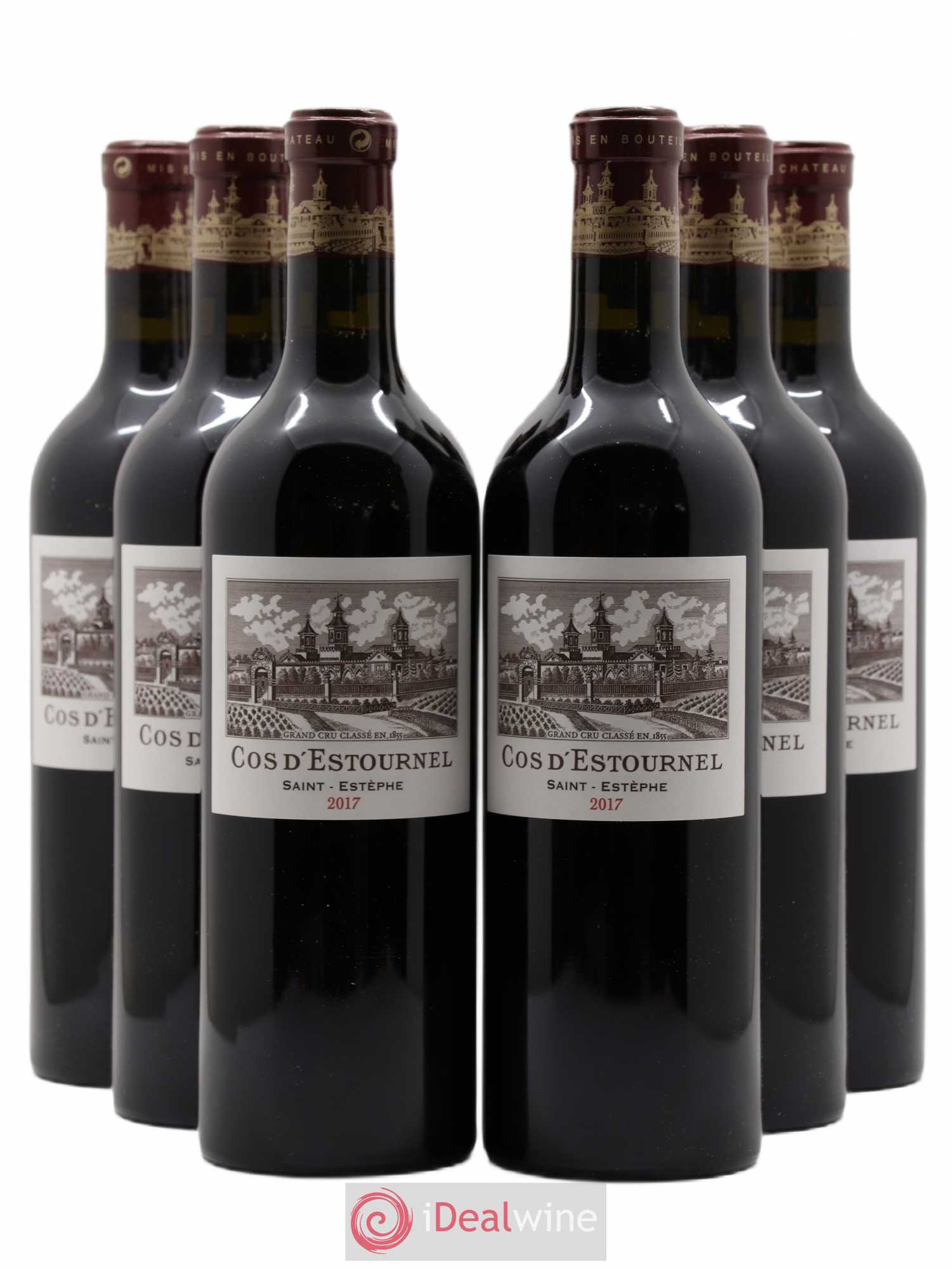 Cos d'Estournel 2ème Grand Cru Classé 2017 - Lot de 6 bouteilles - 0