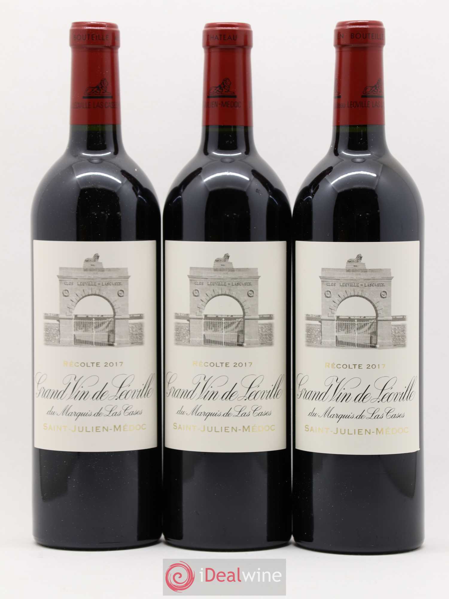 Château Léoville Las Cases 2ème Grand Cru Classé 2017 - Lot de 6 bouteilles - 1