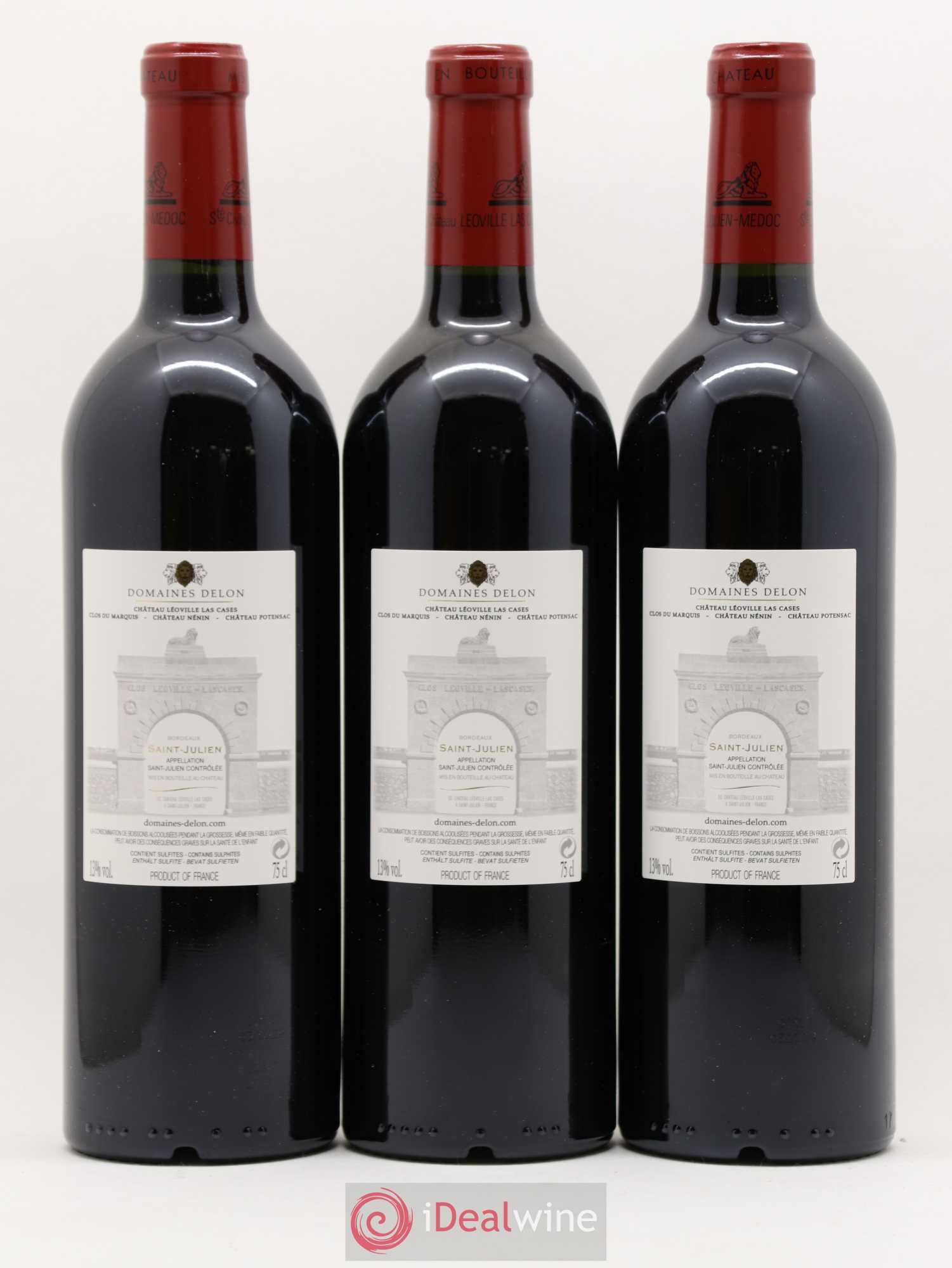 Château Léoville Las Cases 2ème Grand Cru Classé 2017 - Lot de 6 bouteilles - 2