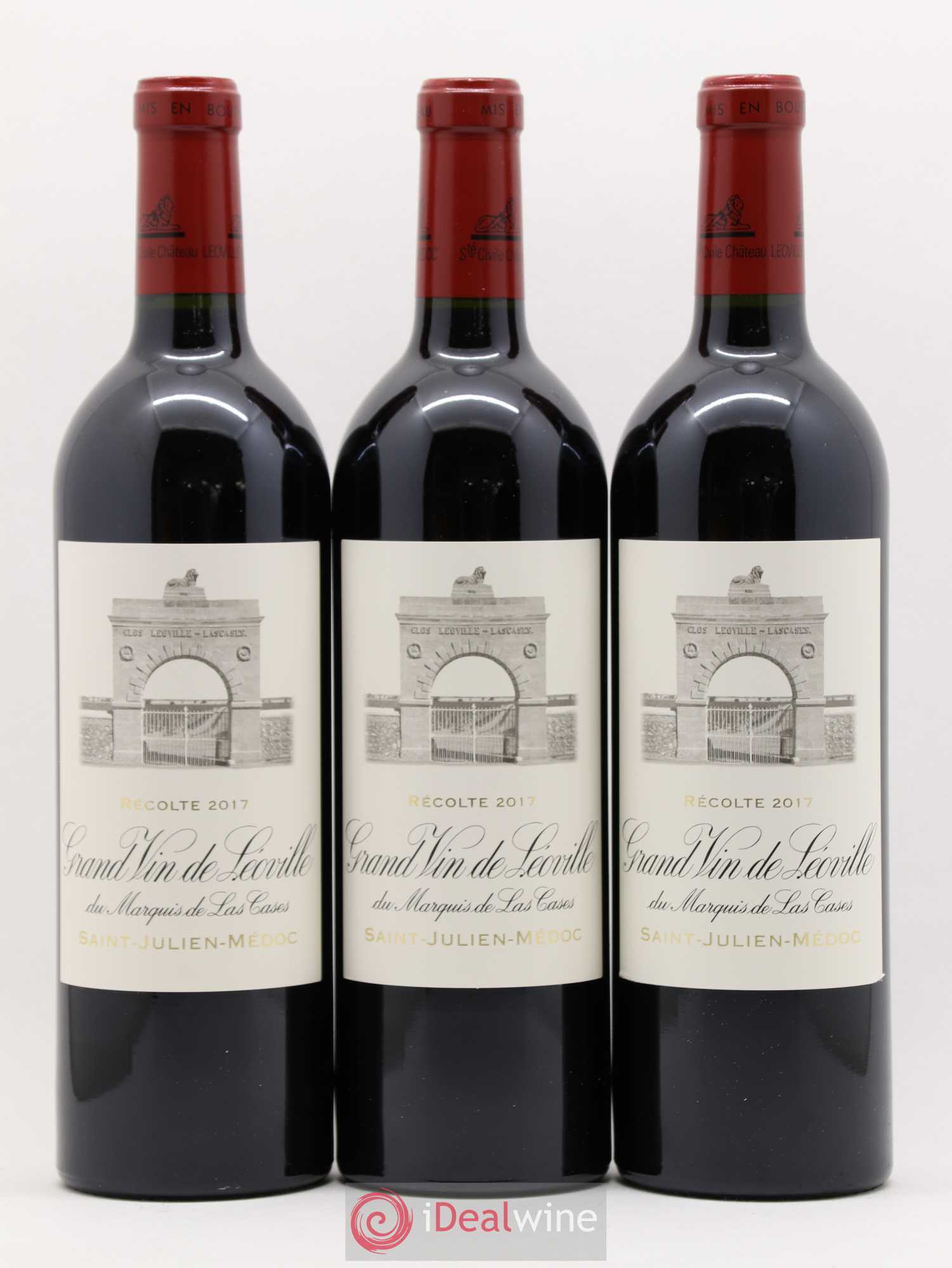 Château Léoville Las Cases 2ème Grand Cru Classé 2017 - Lot de 6 bouteilles - 3