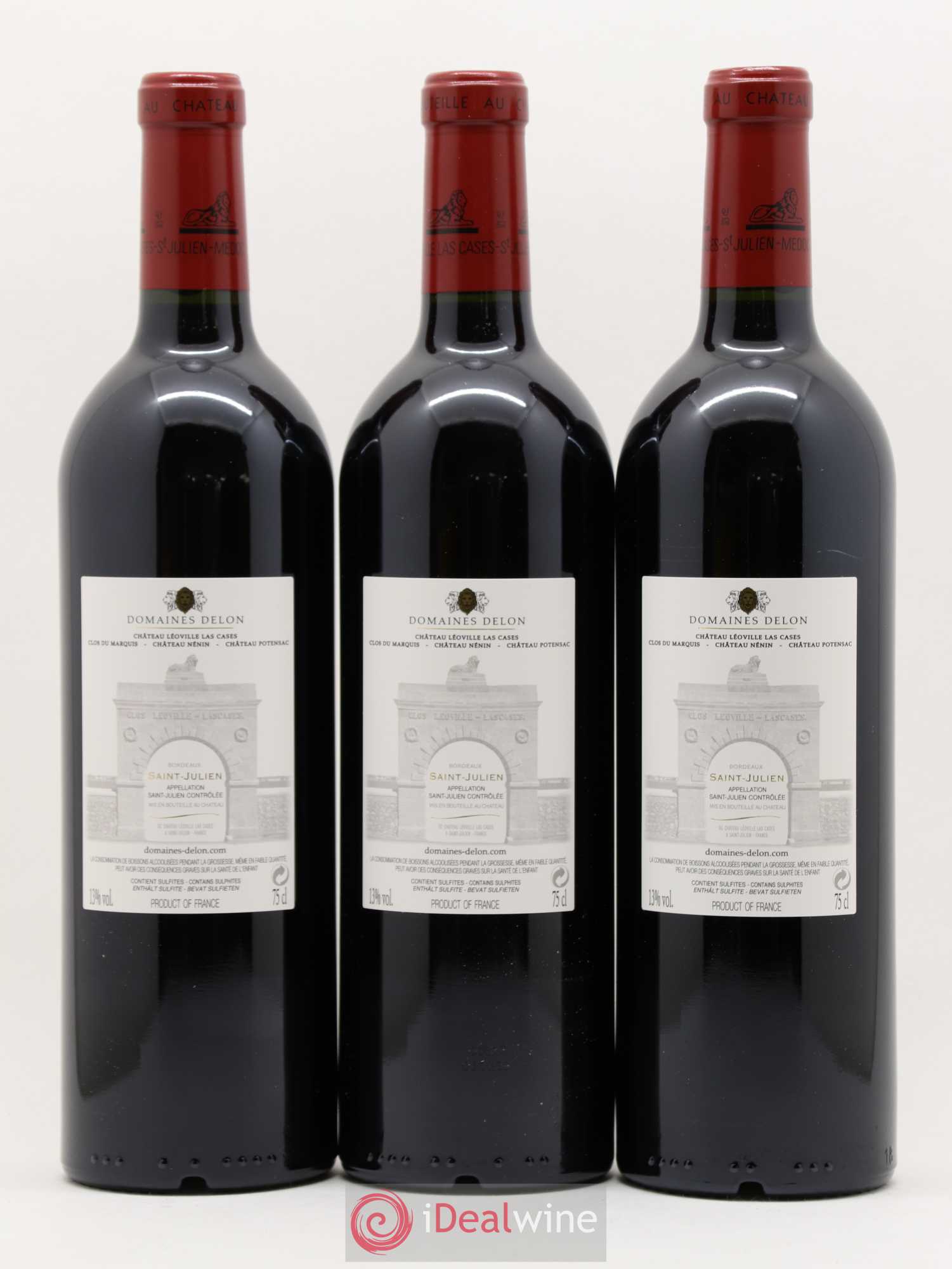 Château Léoville Las Cases 2ème Grand Cru Classé 2017 - Lot de 6 bouteilles - 4