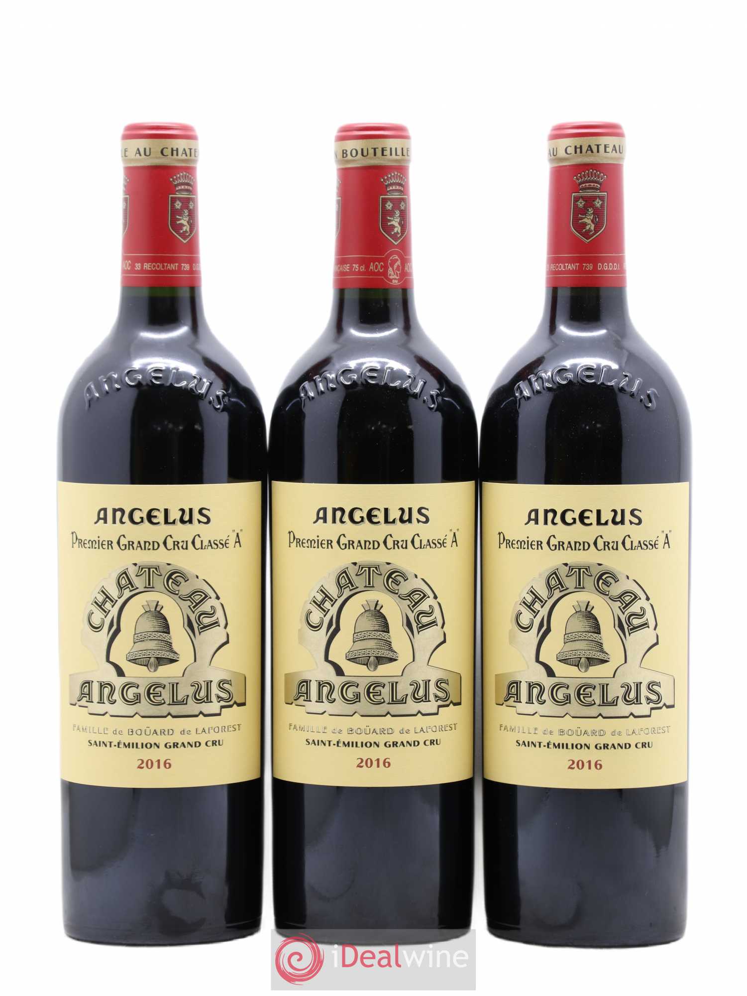 Château Angélus 1er Grand Cru Classé A 2016 - Lot de 6 bouteilles - 3