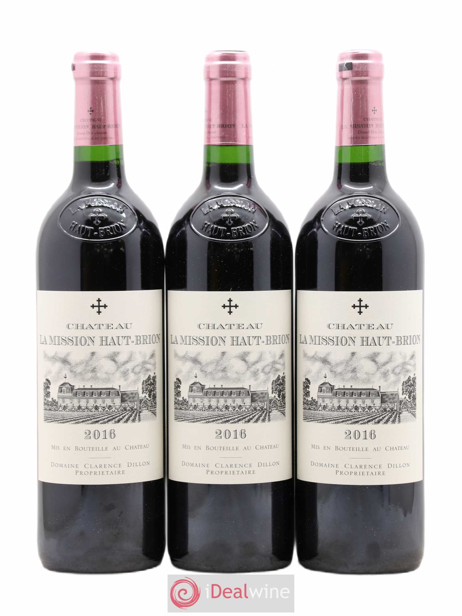 Château la Mission Haut-Brion Cru Classé de Graves 2016 - Lot de 6 bouteilles - 1