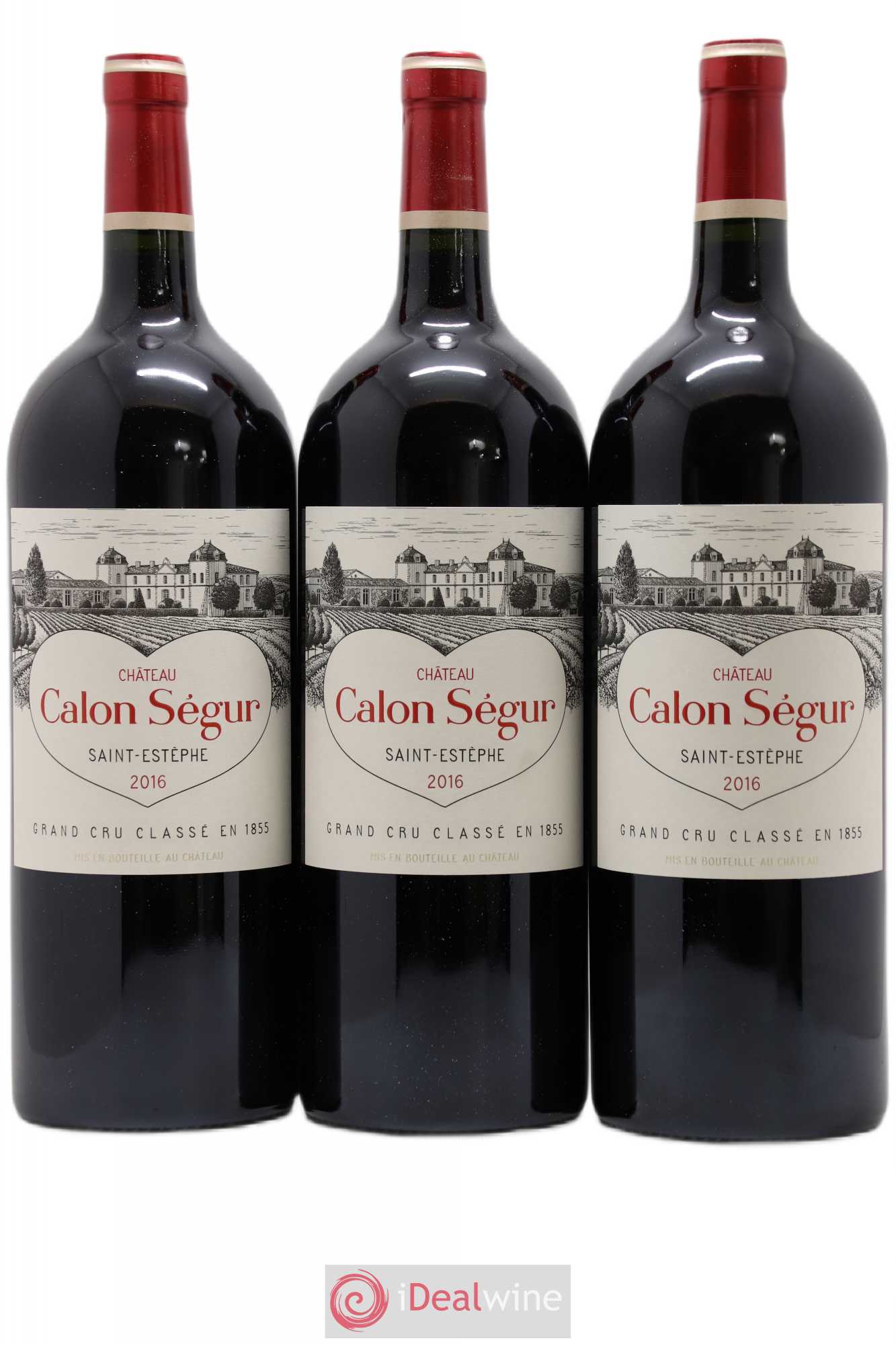 Château Calon Ségur 3ème Grand Cru Classé 2016 - Lot de 3 magnums - 0