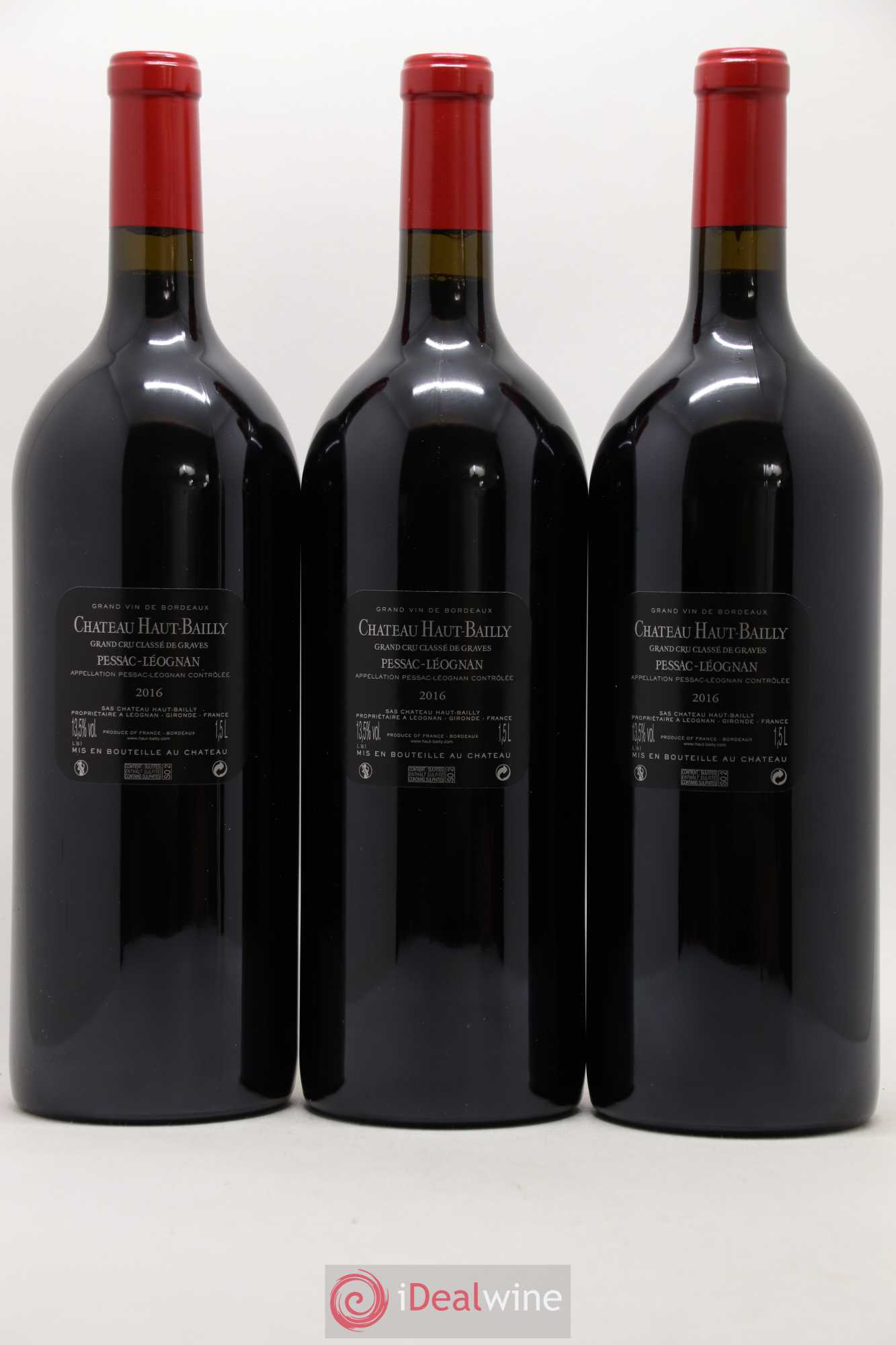 Château Haut-Bailly Cru Classé de Graves 2016 - Lot de 3 magnums - 1