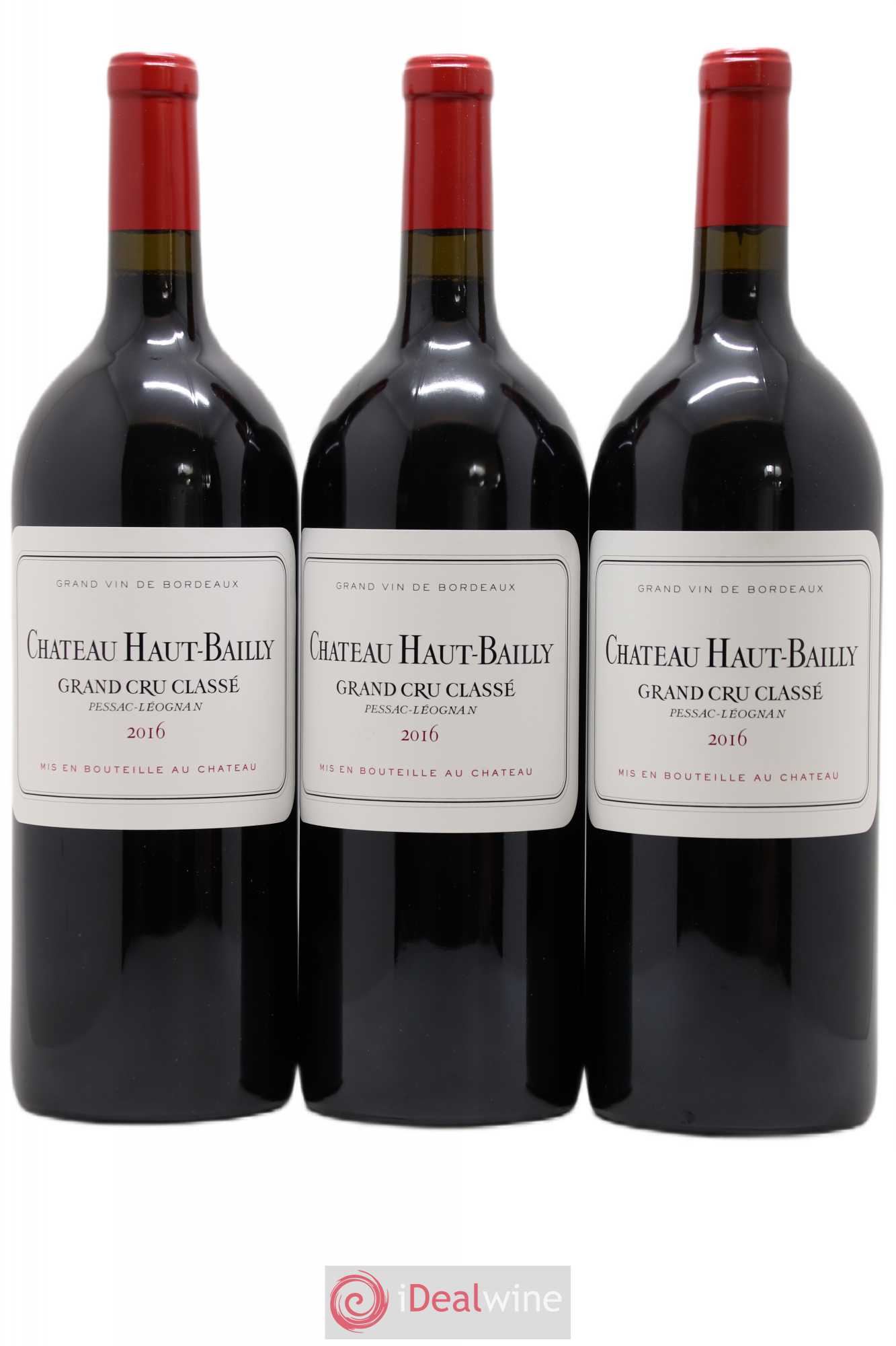 Château Haut-Bailly Cru Classé de Graves 2016 - Lot de 3 magnums - 0