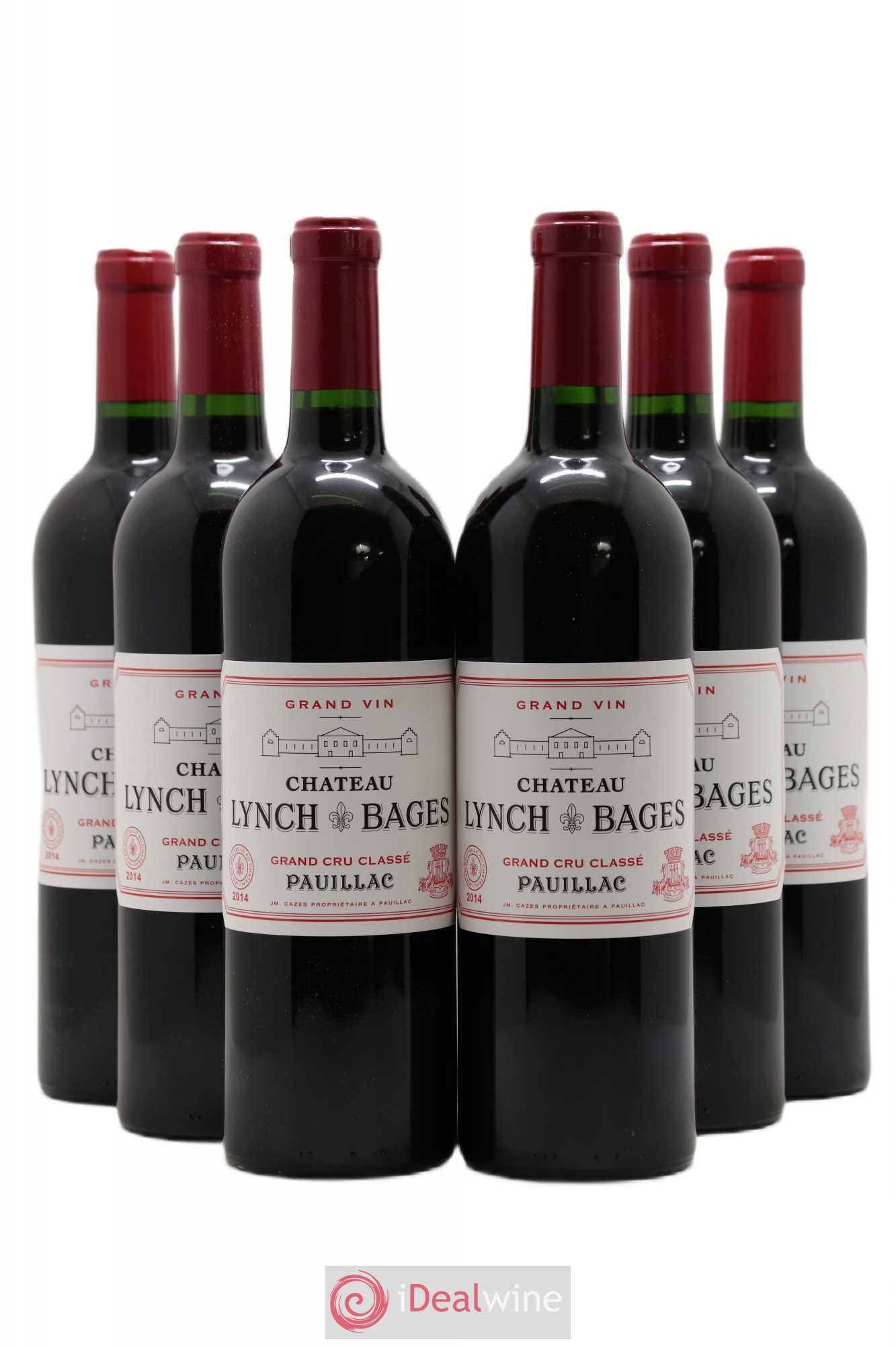 Château Lynch Bages 5ème Grand Cru Classé 2014 - Lot de 6 bouteilles - 0