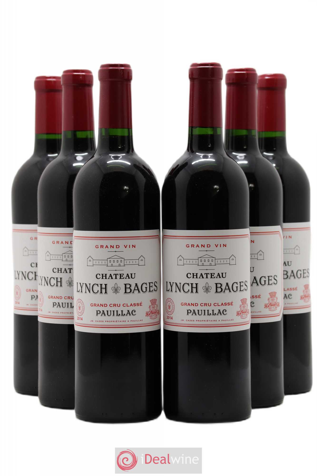 Château Lynch Bages 5ème Grand Cru Classé 2014 - Lot de 6 bouteilles - 0