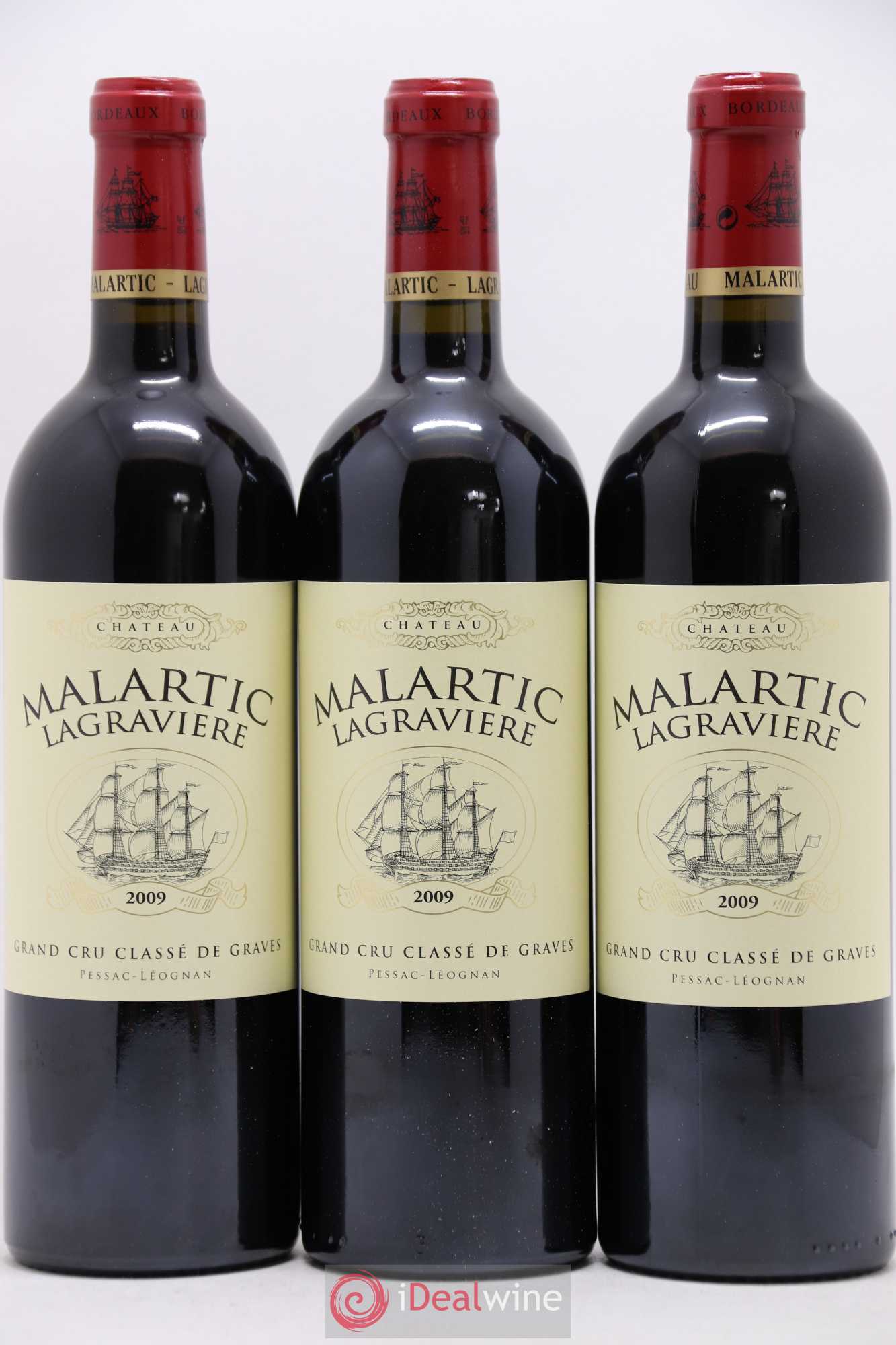 Château Malartic-Lagravière Cru Classé de Graves 2009 - Lot de 12 bouteilles - 2