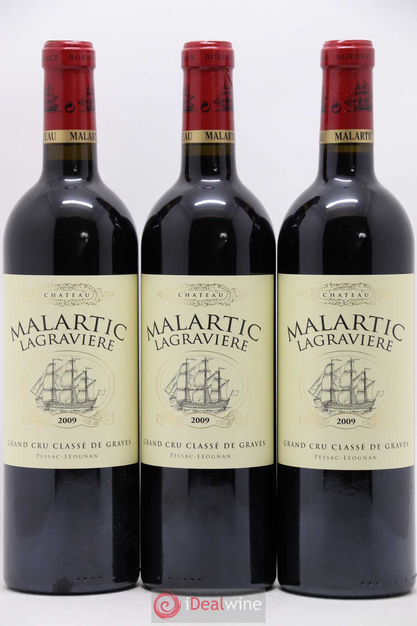Château Malartic-Lagravière Cru Classé de Graves 2009 - Lot de 12 bouteilles - 4