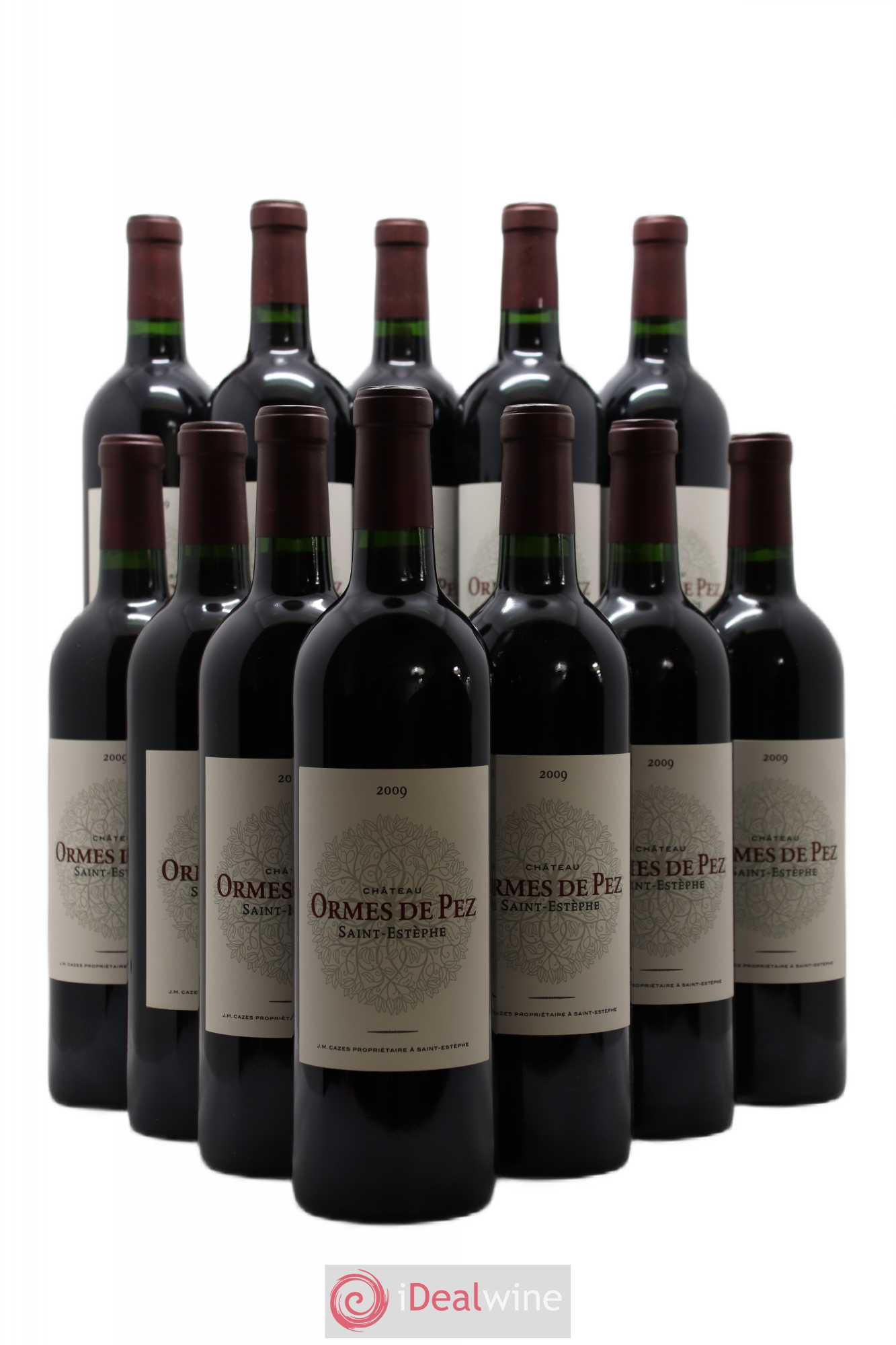 Château les Ormes de Pez 2009 - Lot de 12 bouteilles - 0
