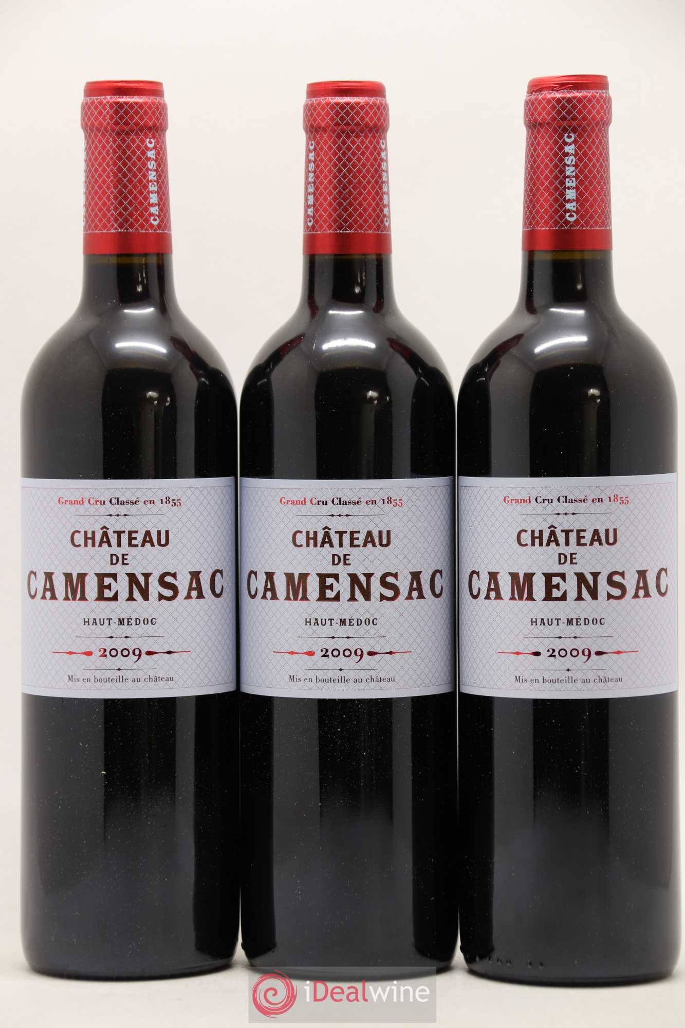 Château Camensac 5ème Grand Cru Classé 2009 - Lot de 12 bouteilles - 1
