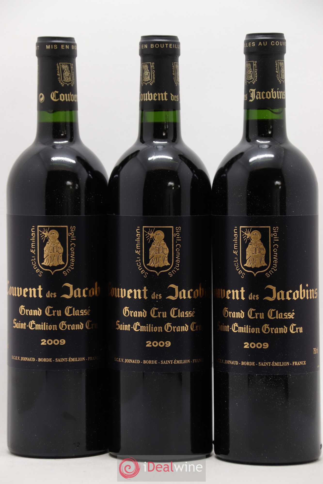 Château Couvent des Jacobins Grand Cru Classé 2009 - Lot de 12 bouteilles - 2