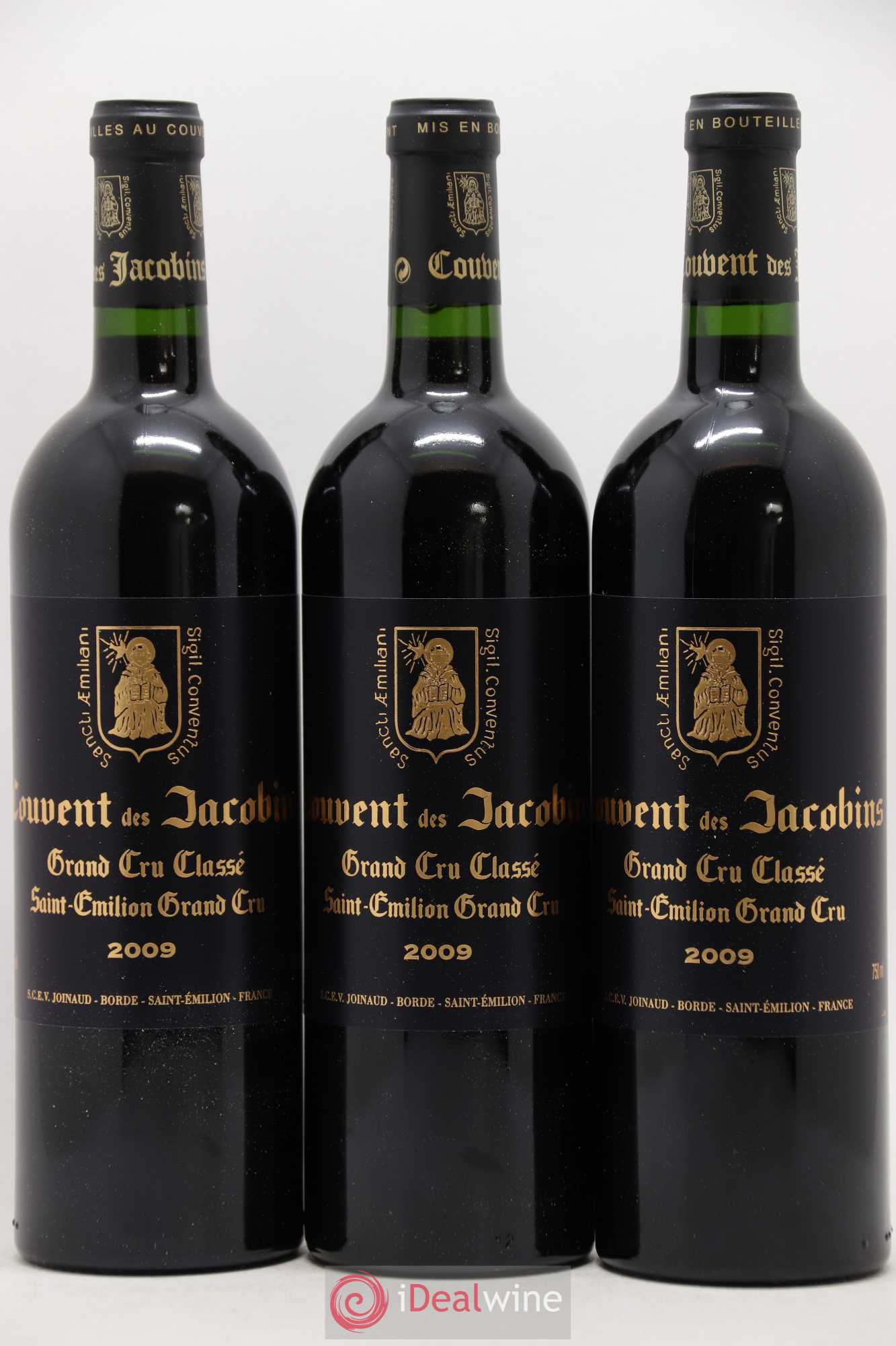 Château Couvent des Jacobins Grand Cru Classé 2009 - Lot de 12 bouteilles - 3