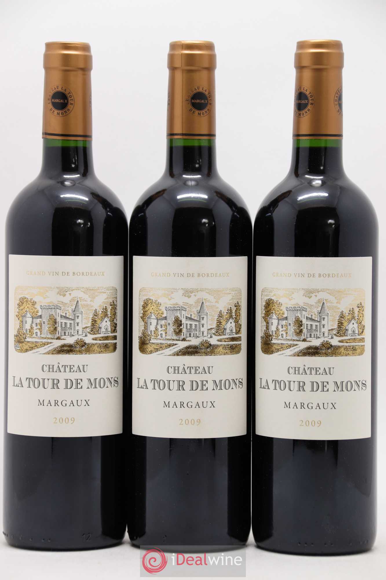 Château la Tour de Mons Cru Bourgeois 2009 - Lot de 12 bouteilles - 2