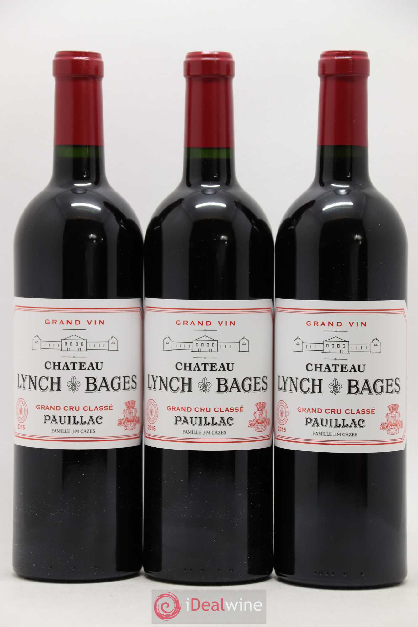 Château Lynch Bages 5ème Grand Cru Classé 2015 - Lot de 6 bouteilles - 1