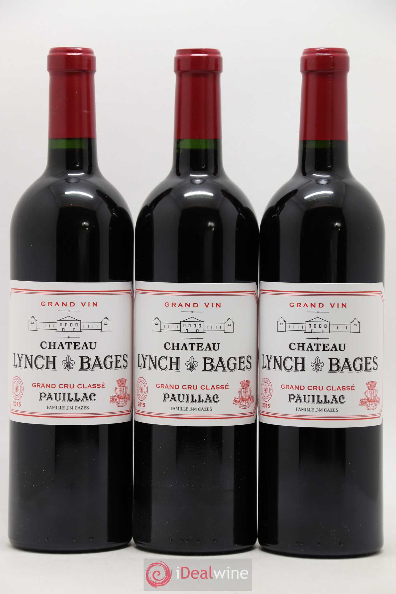 Château Lynch Bages 5ème Grand Cru Classé 2015 - Lot de 6 bouteilles - 1