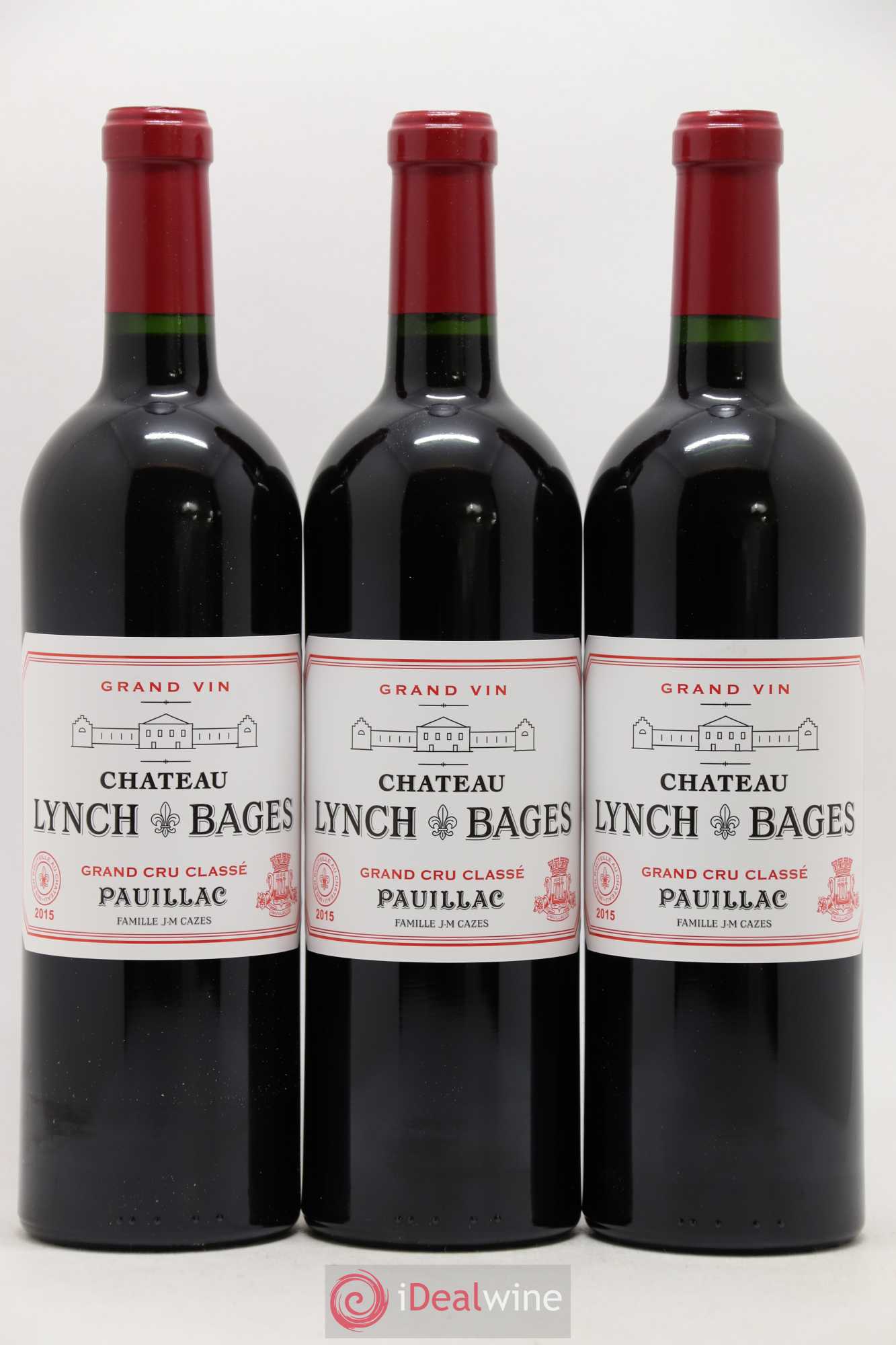Château Lynch Bages 5ème Grand Cru Classé 2015 - Lot de 6 bouteilles - 2