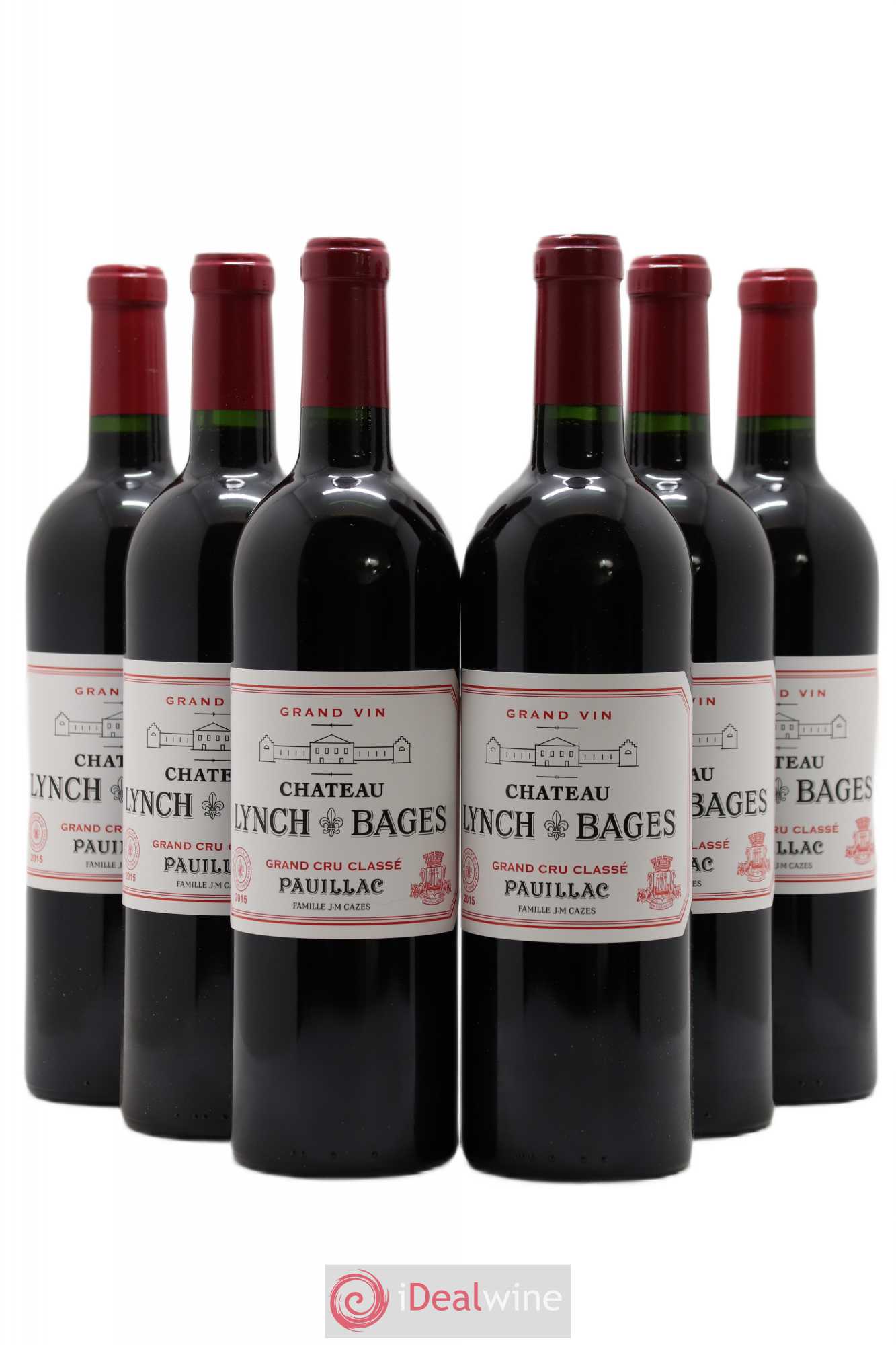 Château Lynch Bages 5ème Grand Cru Classé 2015 - Lot de 6 bouteilles - 0