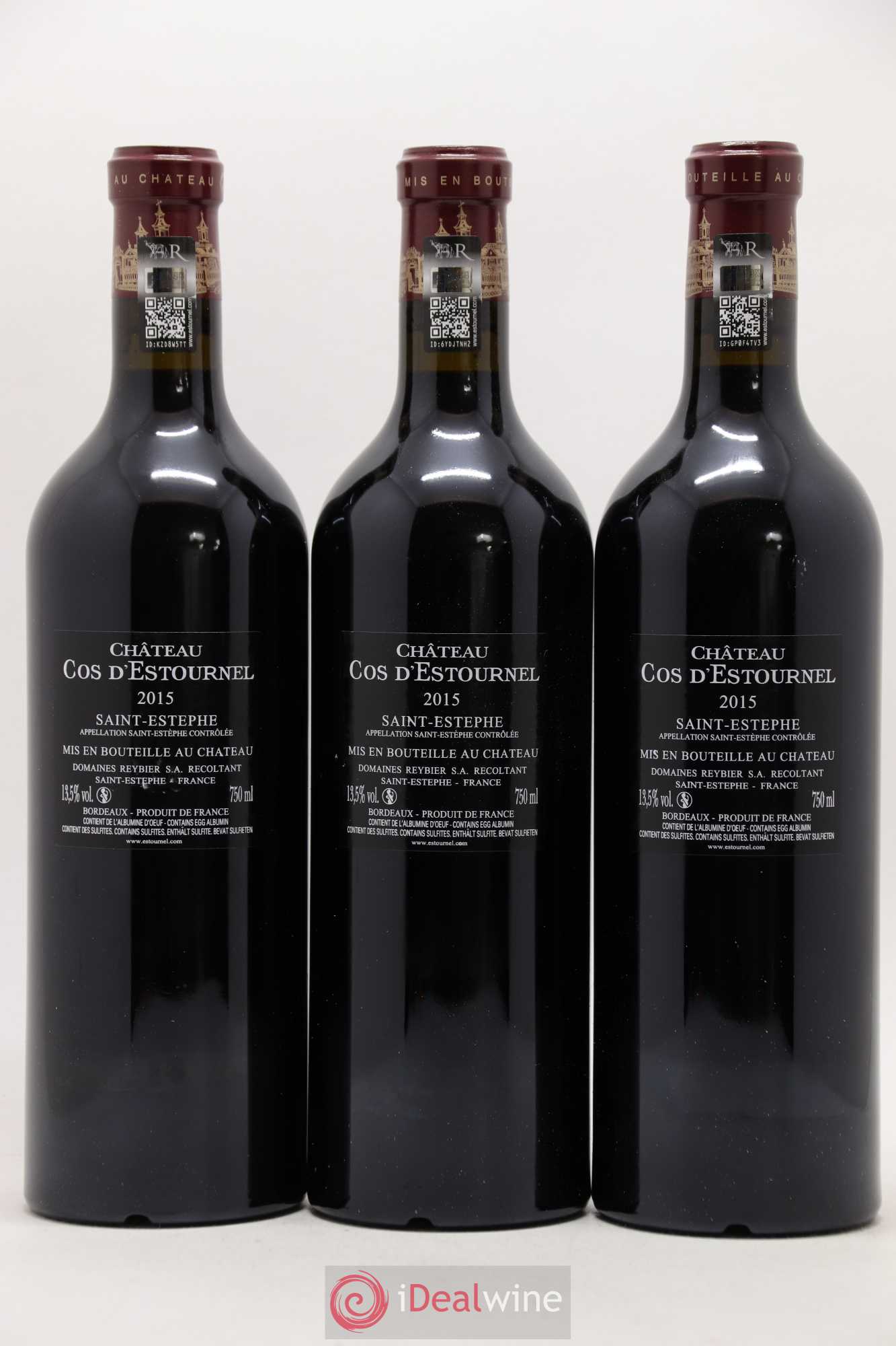 Cos d'Estournel 2ème Grand Cru Classé 2015 - Lot de 6 bouteilles - 2