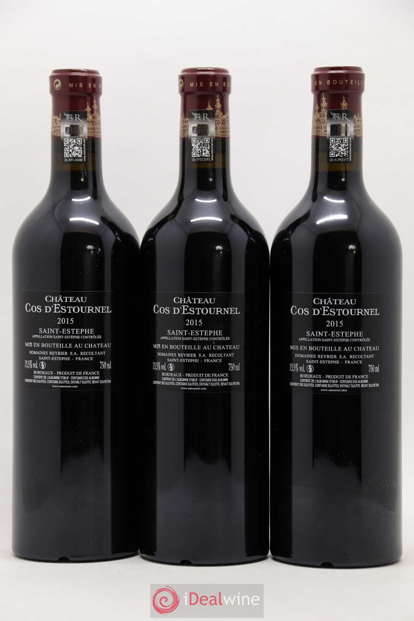 Cos d'Estournel 2ème Grand Cru Classé 2015 - Lot de 6 bouteilles - 4