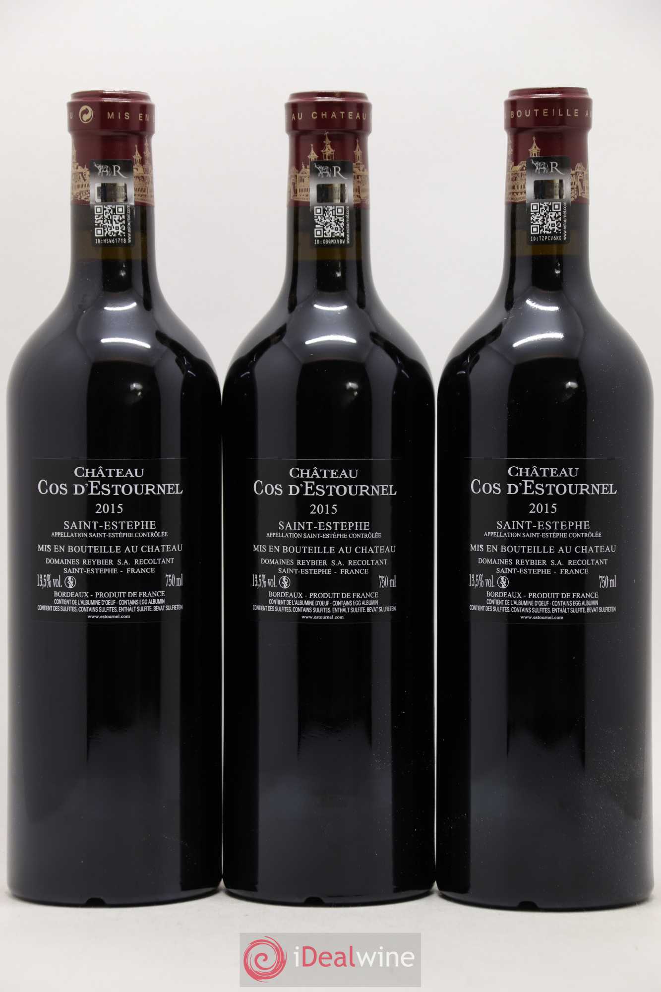 Cos d'Estournel 2ème Grand Cru Classé 2015 - Lot de 6 bouteilles - 2
