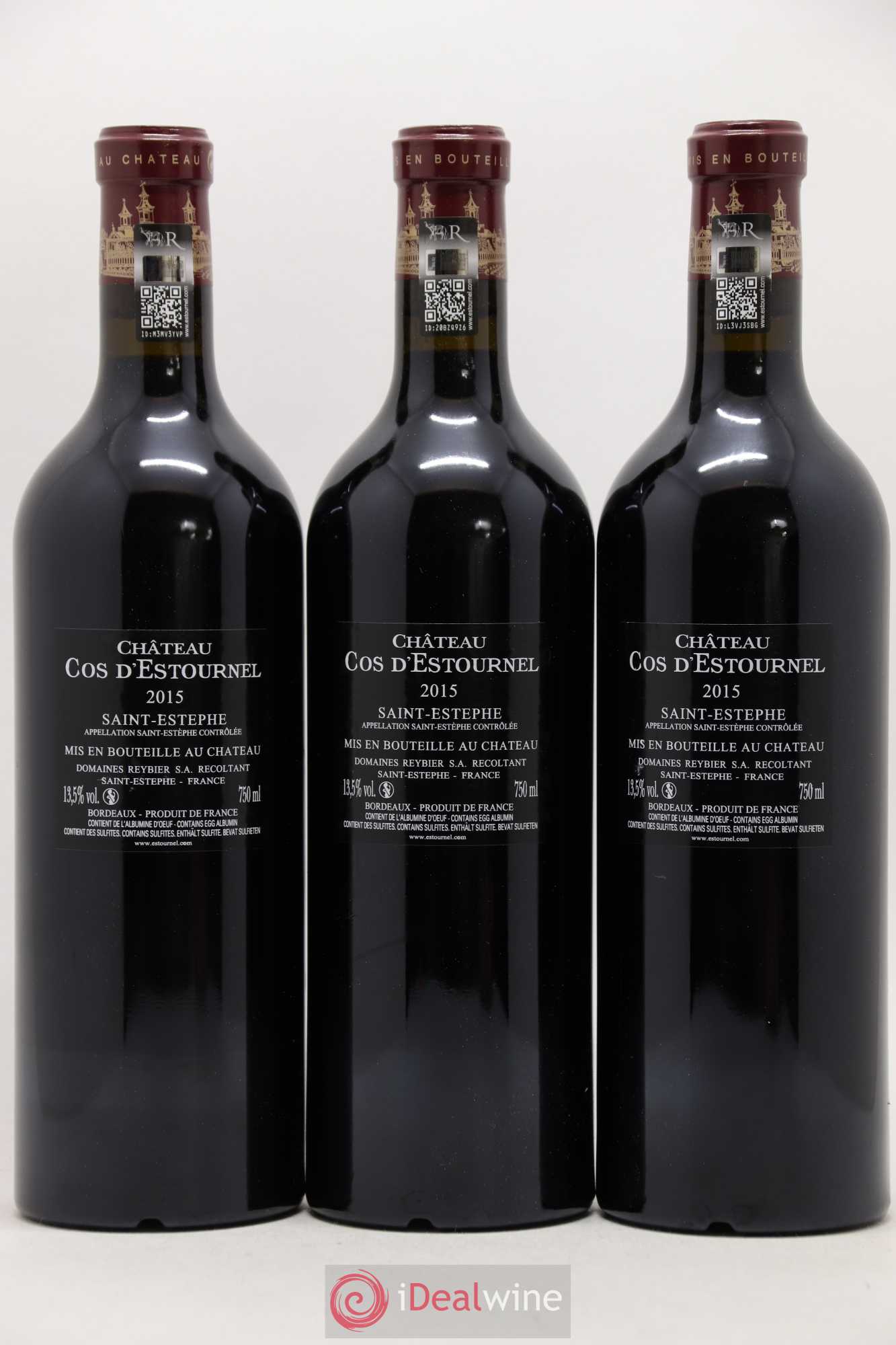 Cos d'Estournel 2ème Grand Cru Classé 2015 - Lot de 6 bouteilles - 4