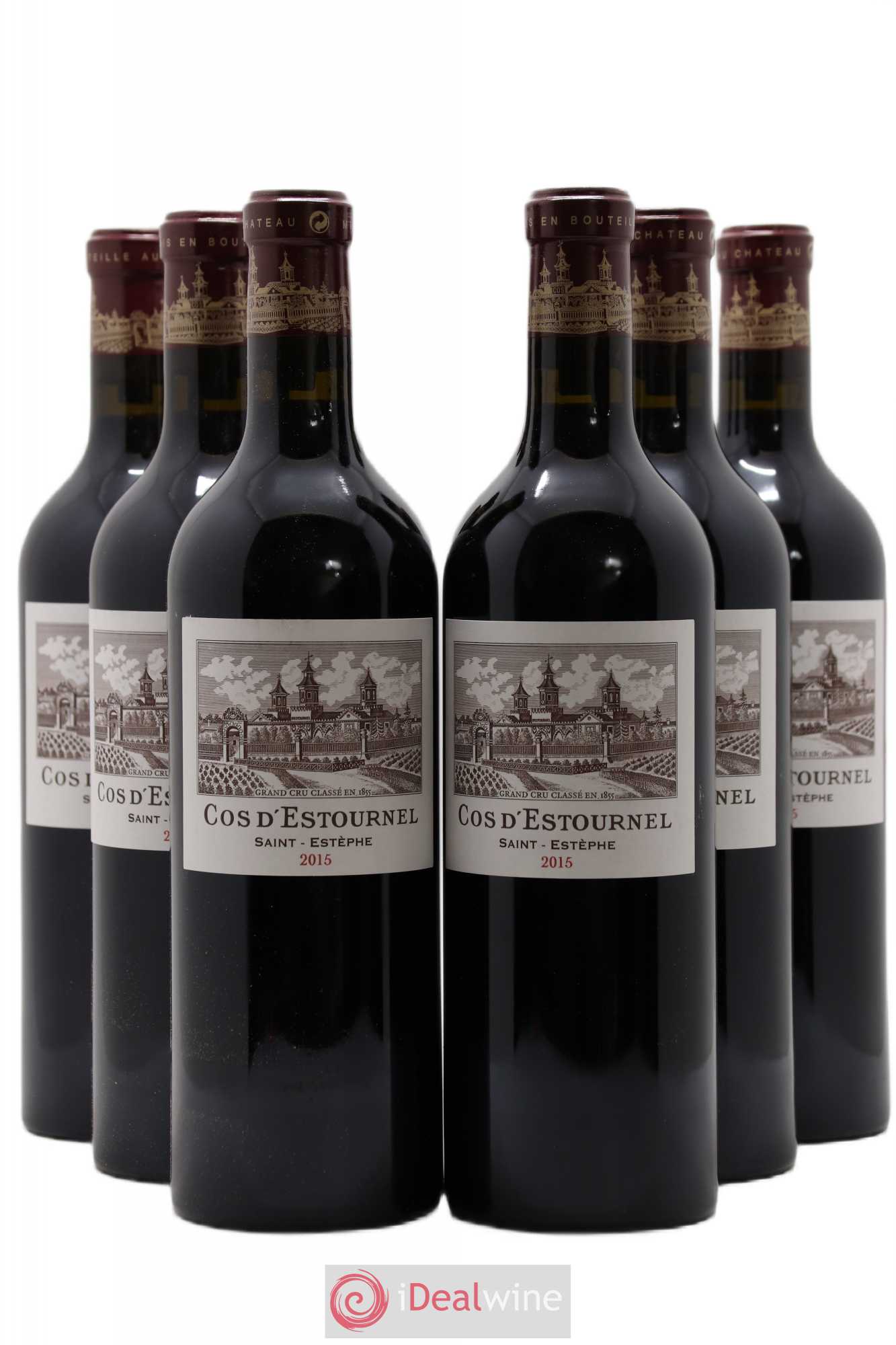 Cos d'Estournel 2ème Grand Cru Classé 2015 - Lot de 6 bouteilles - 0