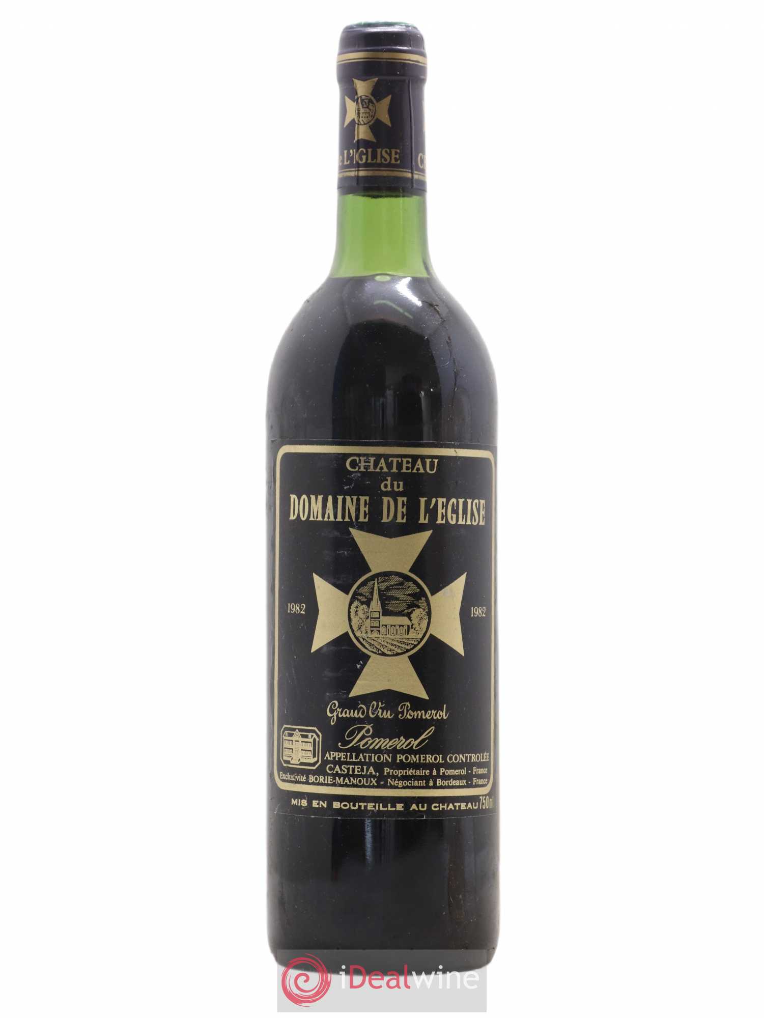 Château du Domaine de l'Église 1982 - Lot de 1 bouteille - 0