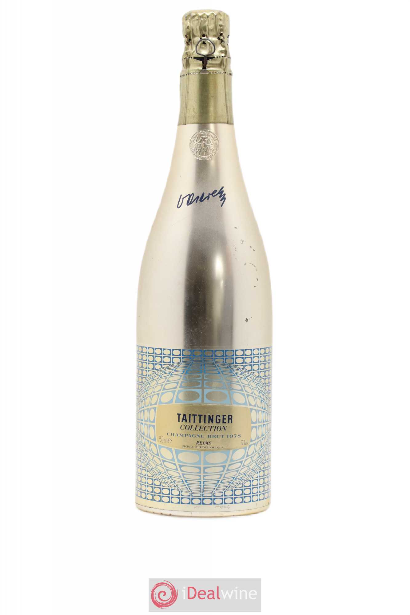 1978 - Collection Vasarely Taittinger 1978 - Lot de 1 bouteille - 0