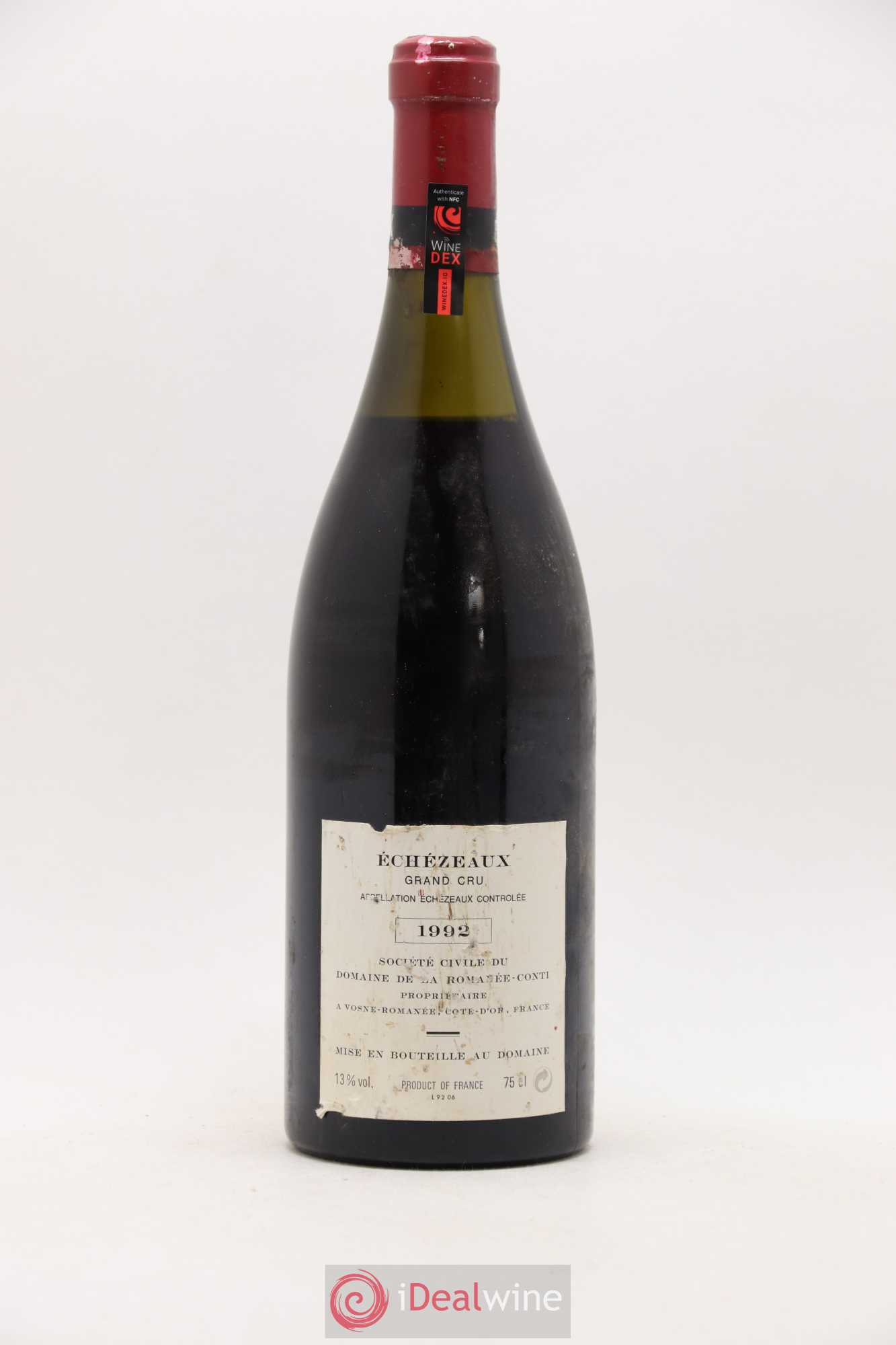 Echezeaux Grand Cru Domaine de la Romanée-Conti 1992 - Lot de 1 bouteille - 1