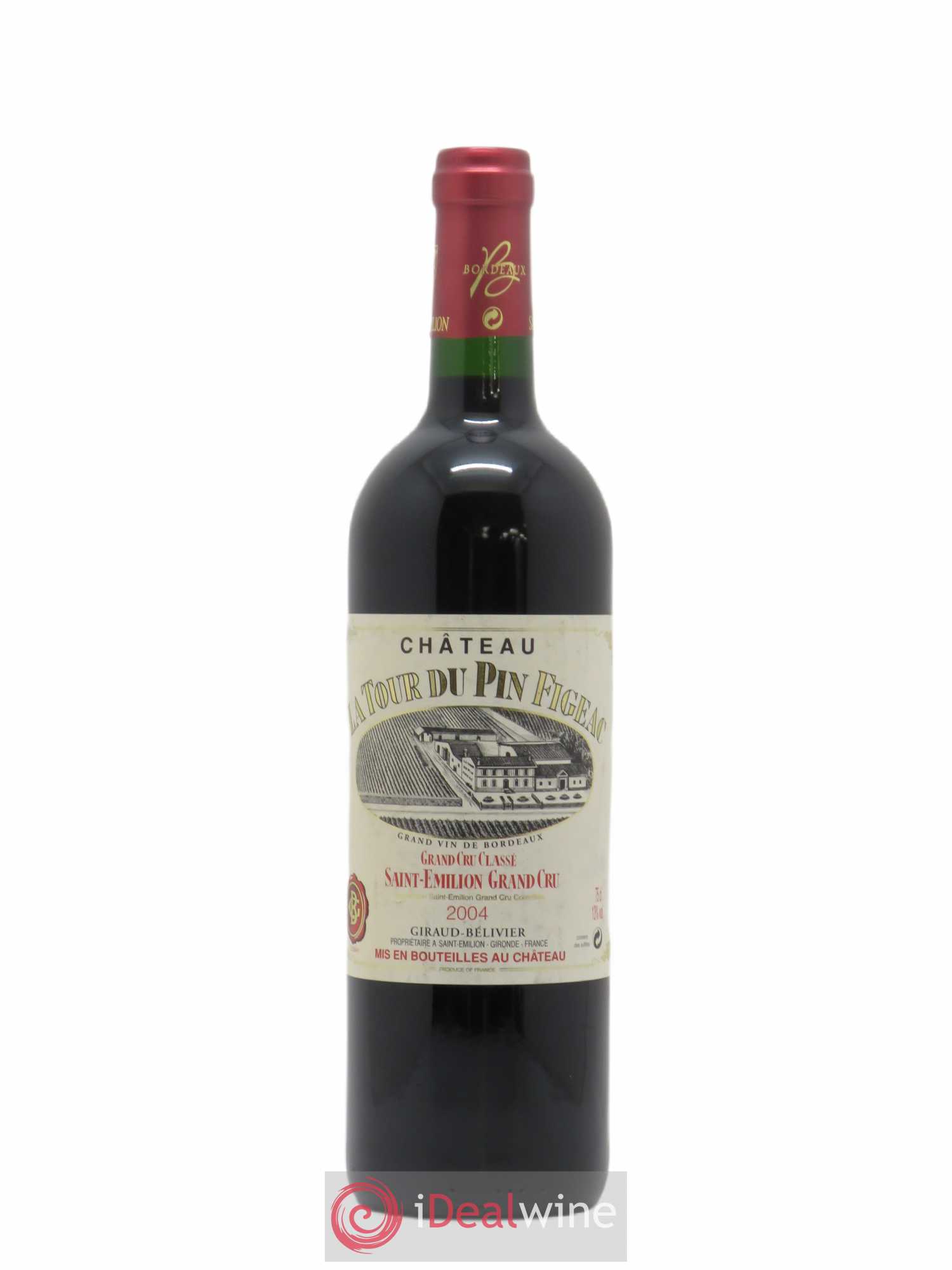 Château la Tour du Pin Figeac 2004 - Lot de 1 bouteille - 0