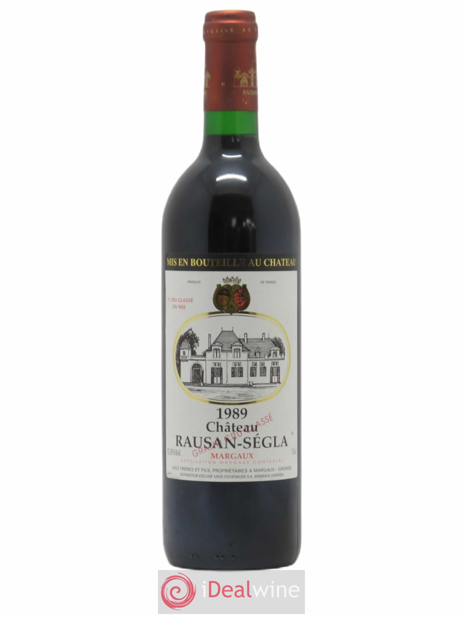 Château Rauzan Ségla Grand Cru Classé 1989 - Lot de 1 bouteille - 0