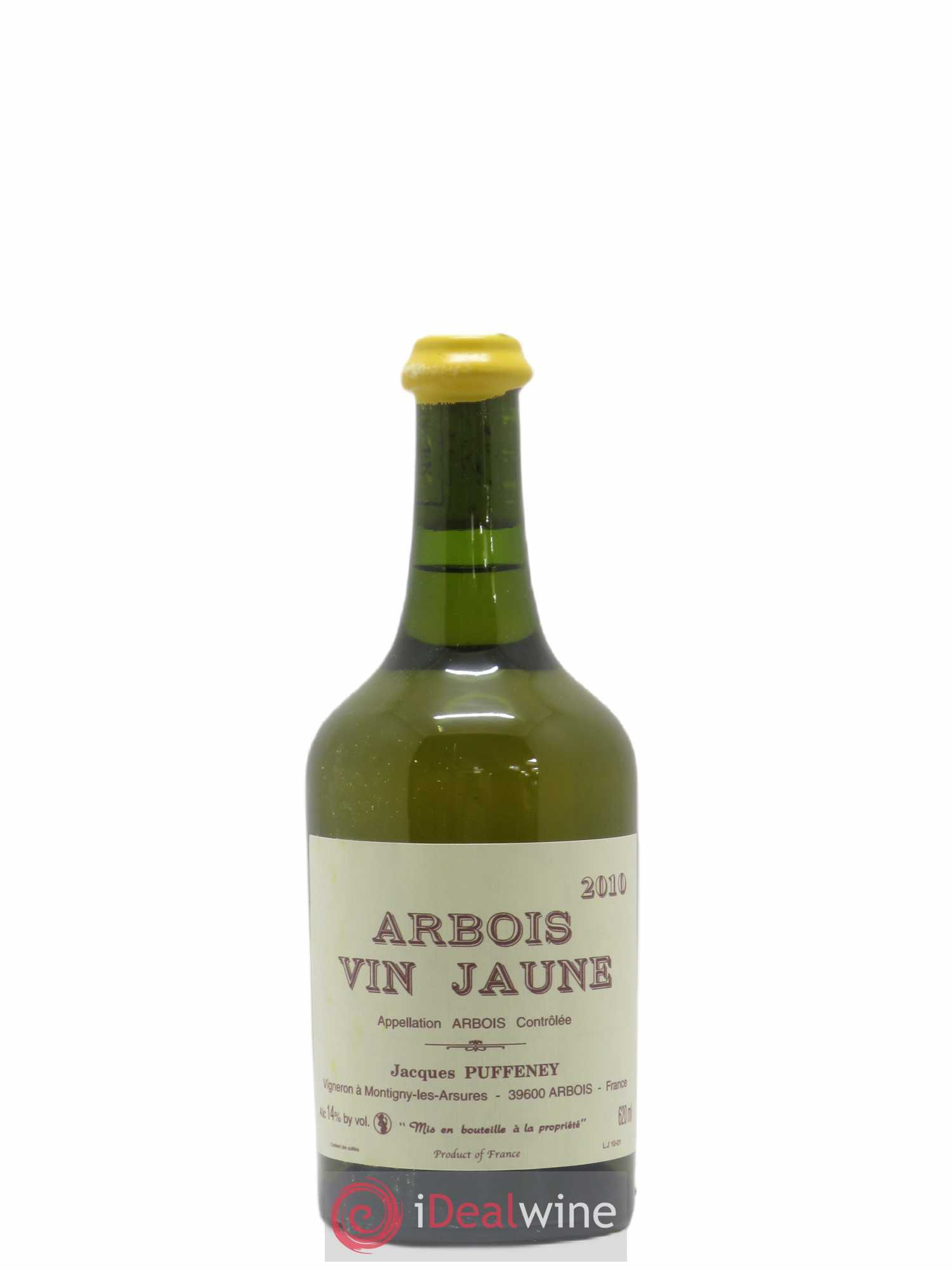 Arbois Vin Jaune Jacques Puffeney 2010 - Lot de 1 bouteille - 0