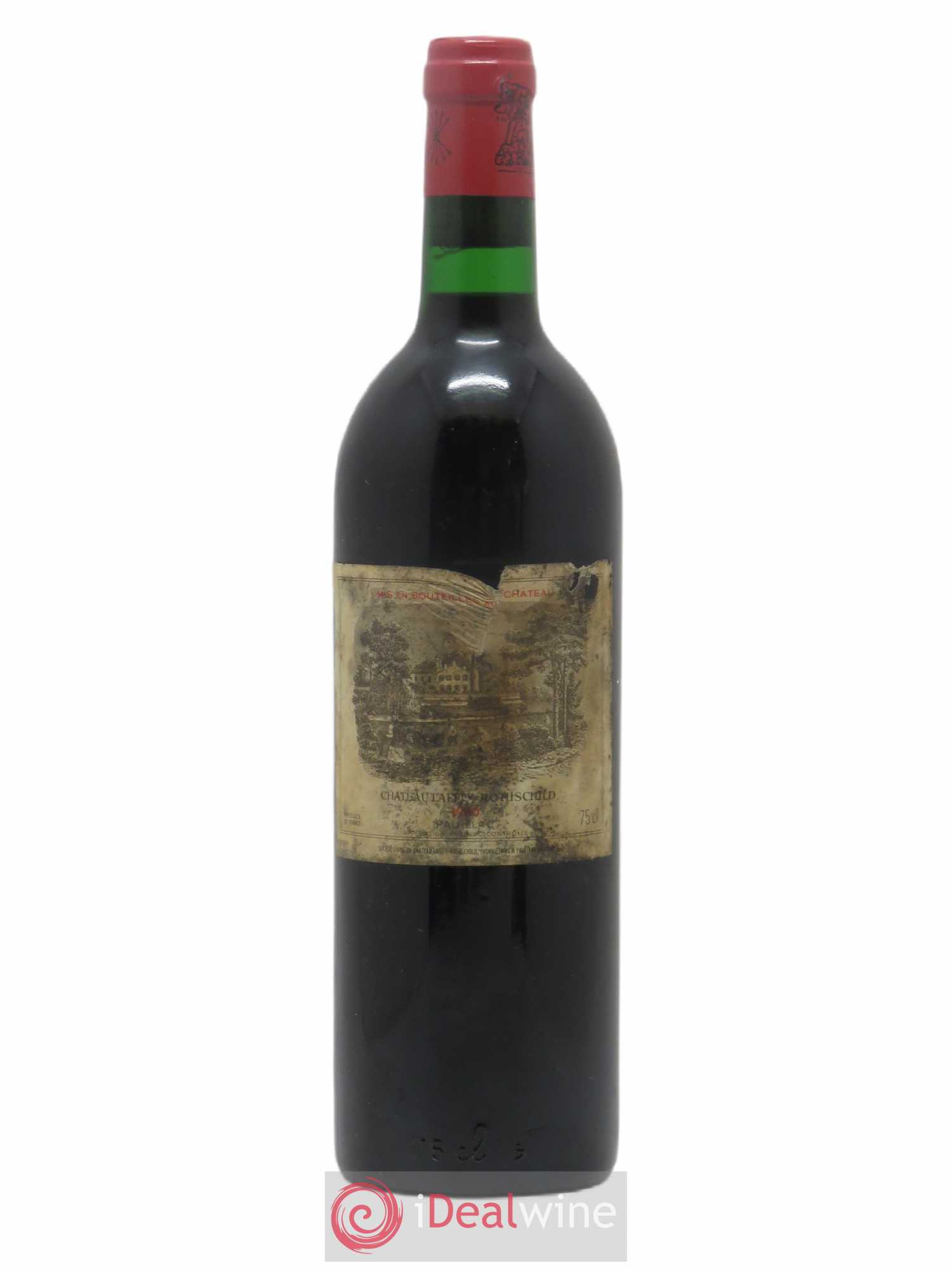Château Lafite Rothschild 1er Grand Cru Classé 1980 - Lot de 1 bouteille - 0