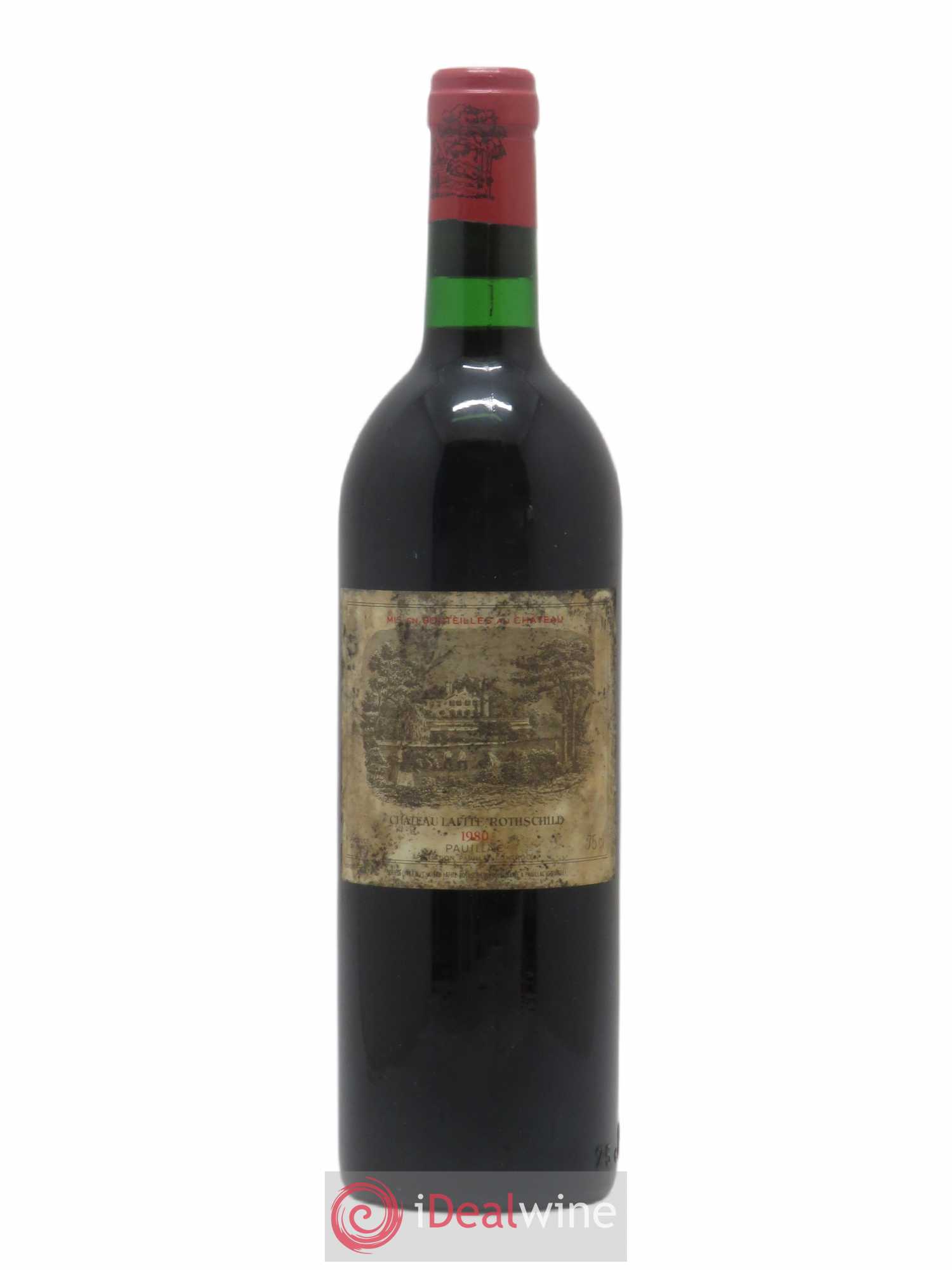 Château Lafite Rothschild 1er Grand Cru Classé 1980 - Lot de 1 bouteille - 0
