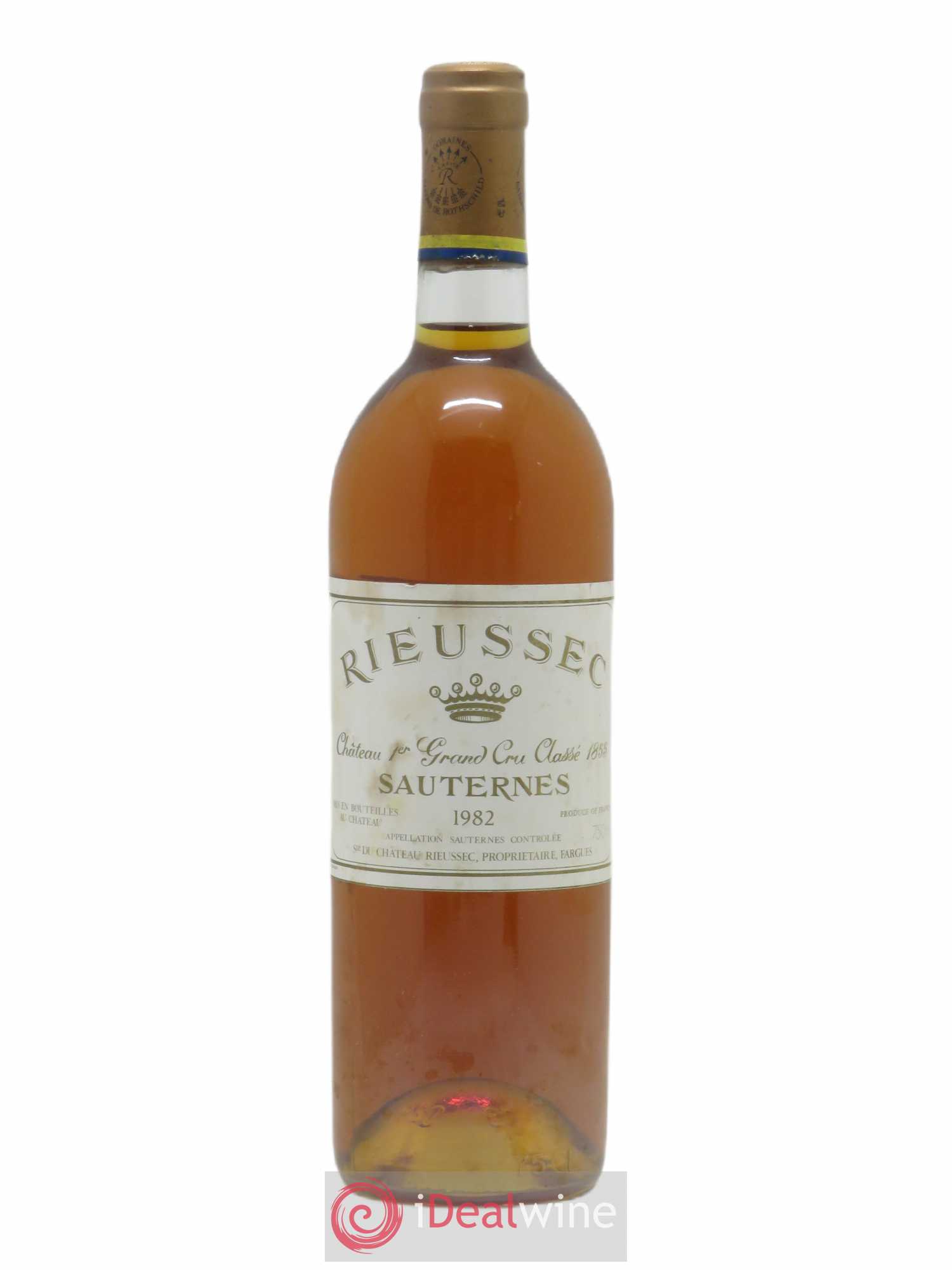 Château Rieussec 1er Grand Cru Classé 1982 - Posten von 1 Flasche - 0