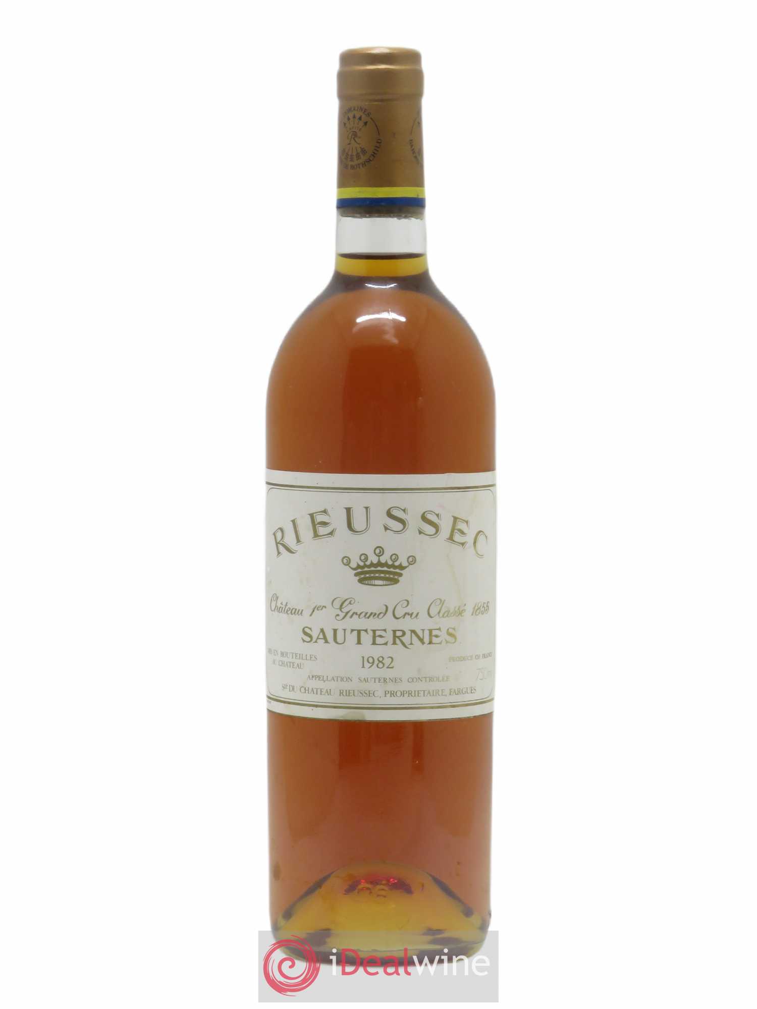 Château Rieussec 1er Grand Cru Classé 1982 - Posten von 1 Flasche - 0