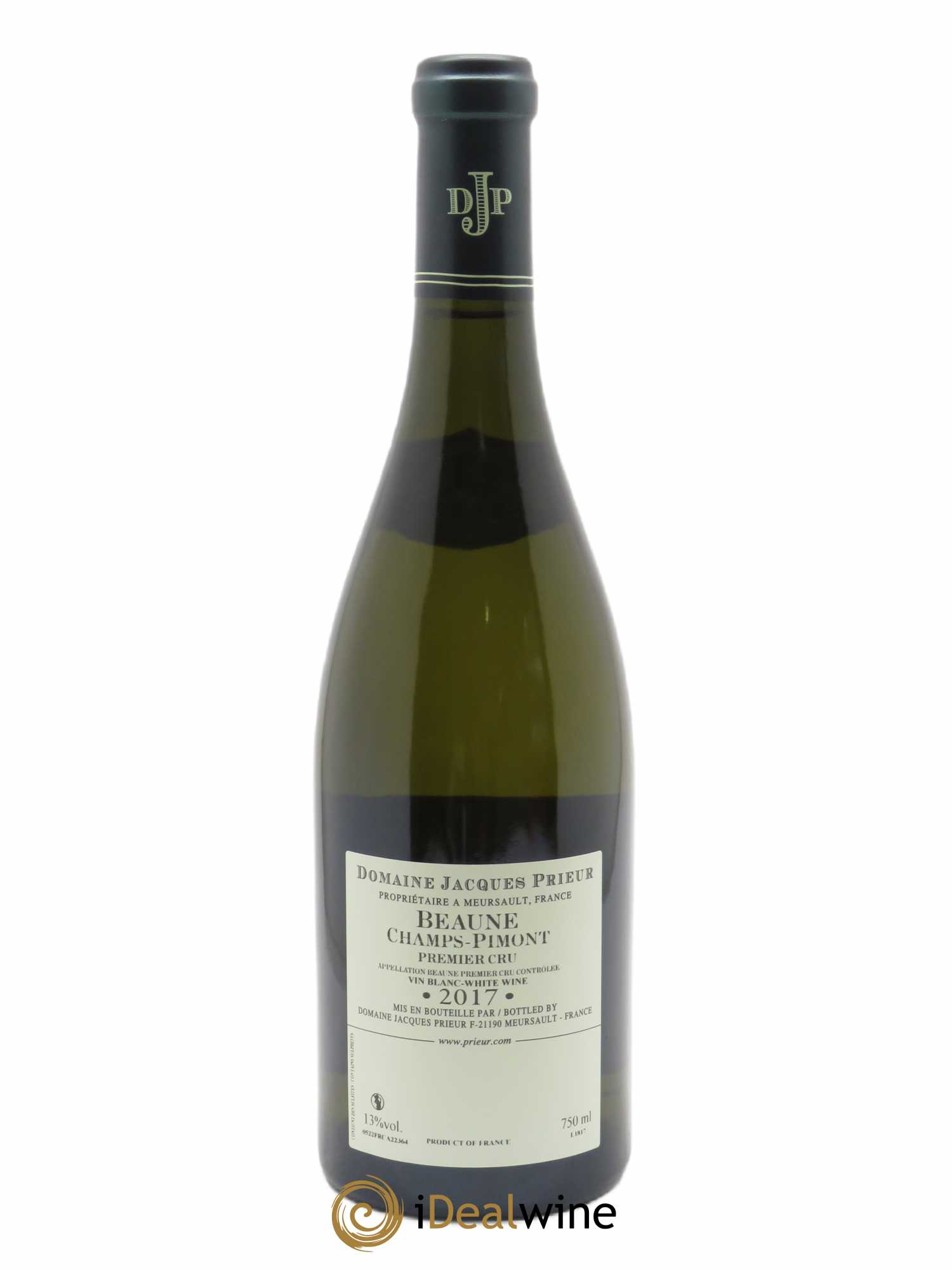 Beaune 1er Cru Champs-Pimont Jacques Prieur (Domaine) 2017 - Lot de 1 bouteille - 1