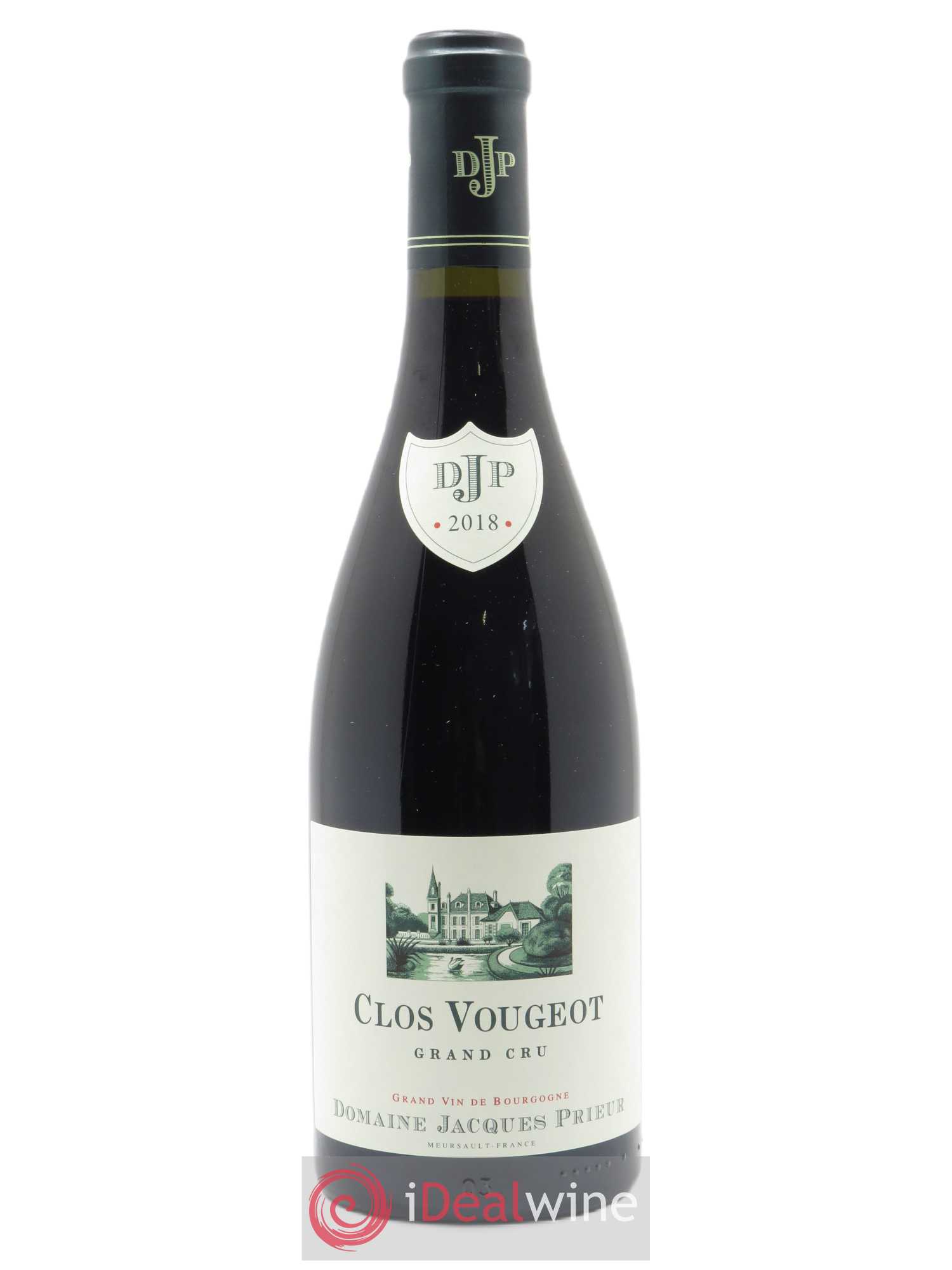 Clos de Vougeot Grand Cru Jacques Prieur (Domaine) 2018 - Lot de 1 bouteille - 0