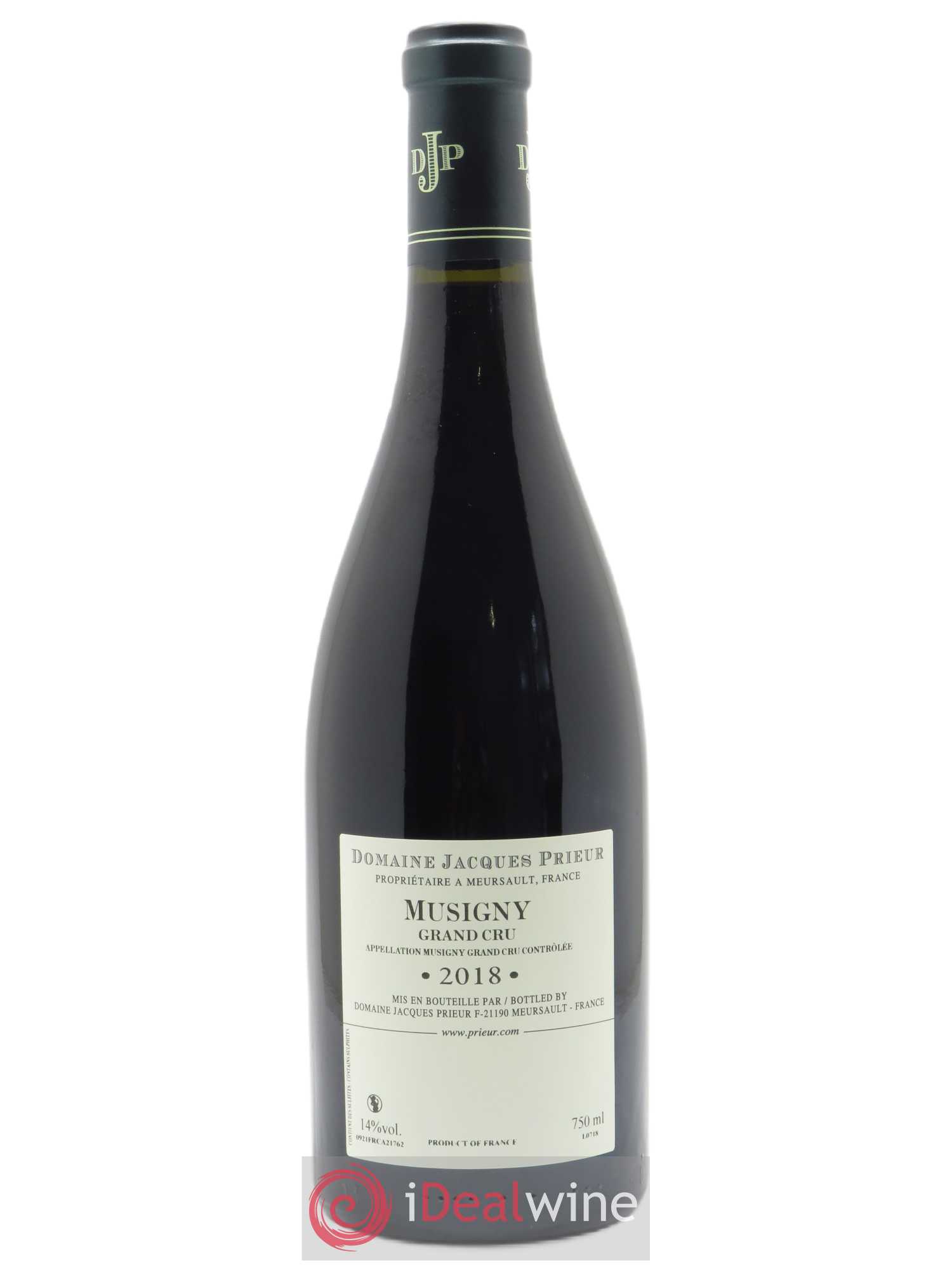Musigny Grand Cru Jacques Prieur (Domaine) 2018 - Lot de 1 bouteille - 1