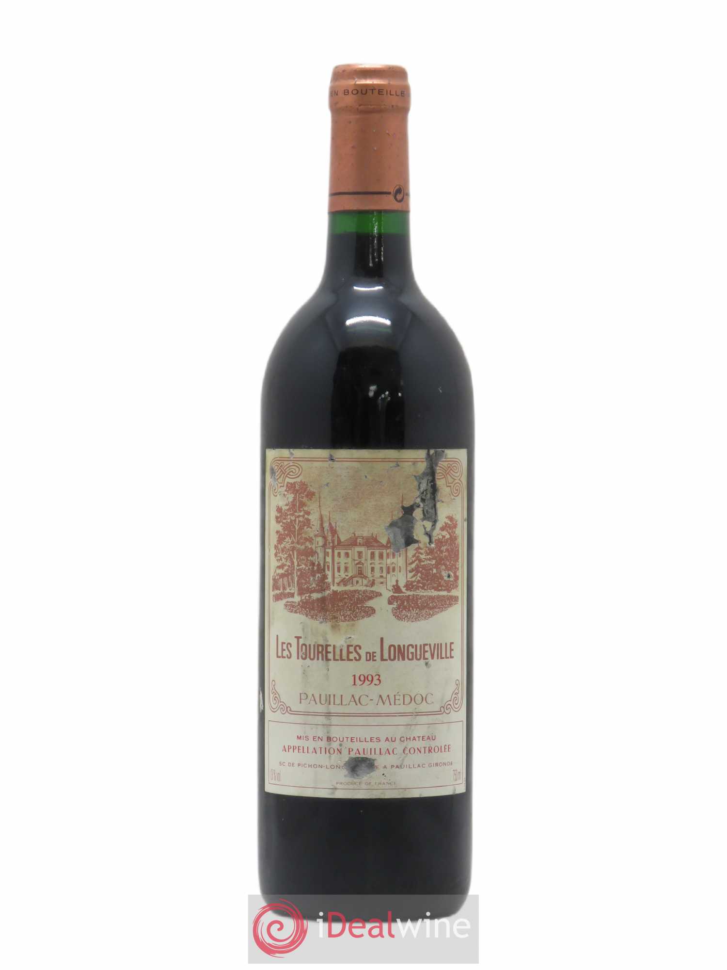 Les Tourelles de Longueville Second Vin 1993 - Lot de 1 bouteille - 0