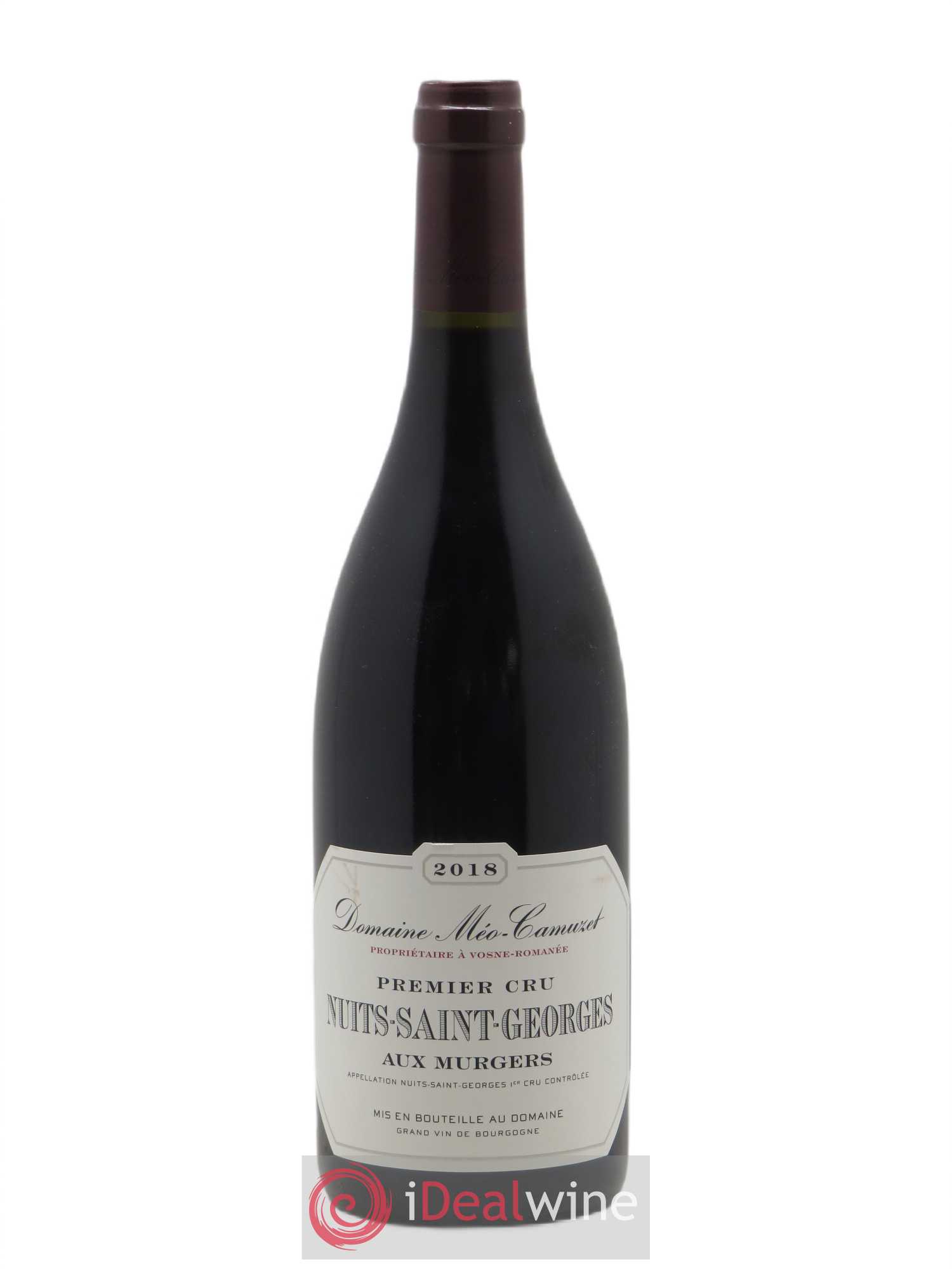 Nuits-Saint-Georges 1er Cru Aux Murgers Méo-Camuzet (Domaine) 2018 - Lot de 1 bouteille - 0